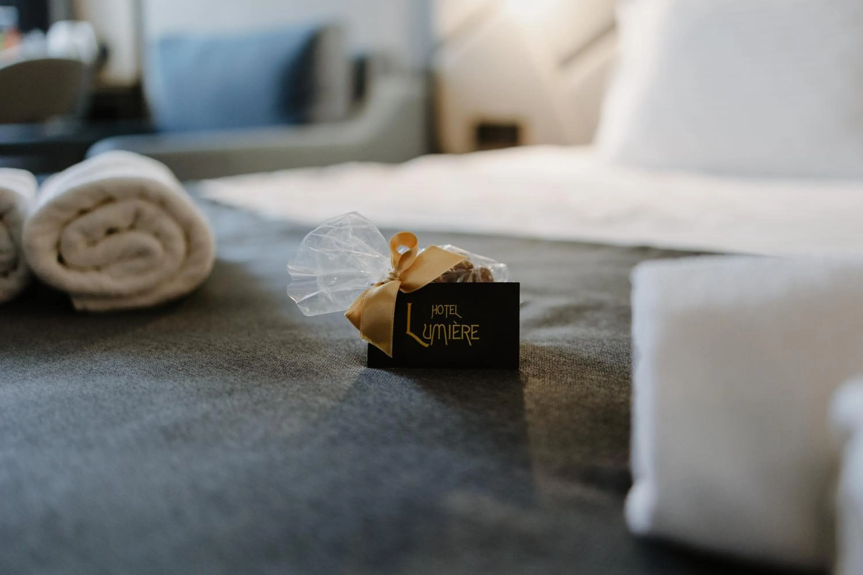 Bed in Lumière Hotel Pool & SPA