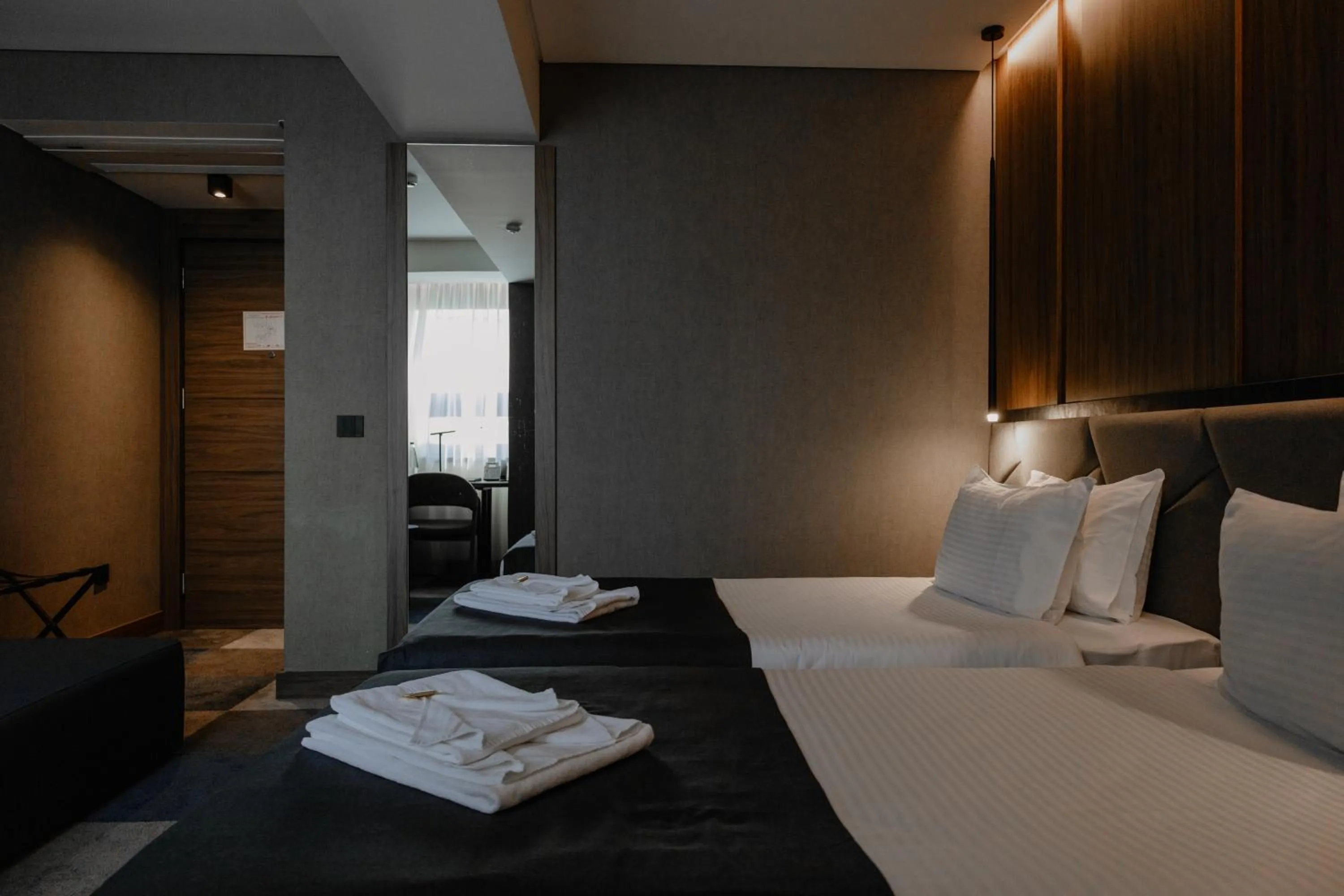 Bed in Lumière Hotel Pool & SPA