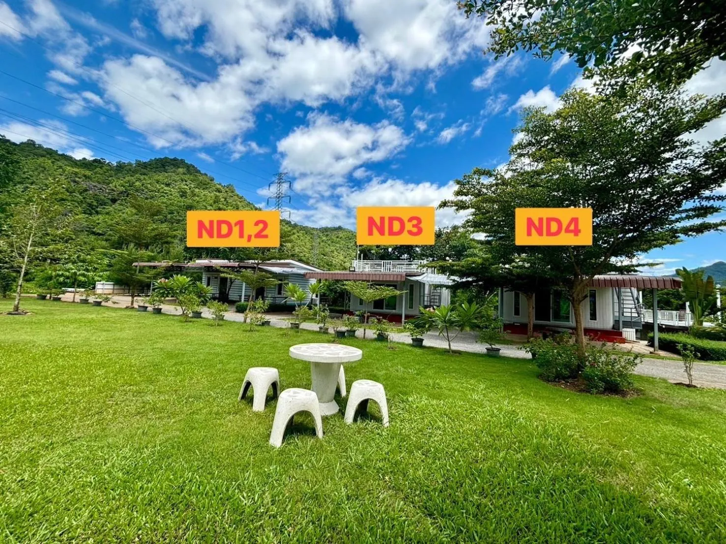 Natural landscape in BAAN APA ERAWAN Resort