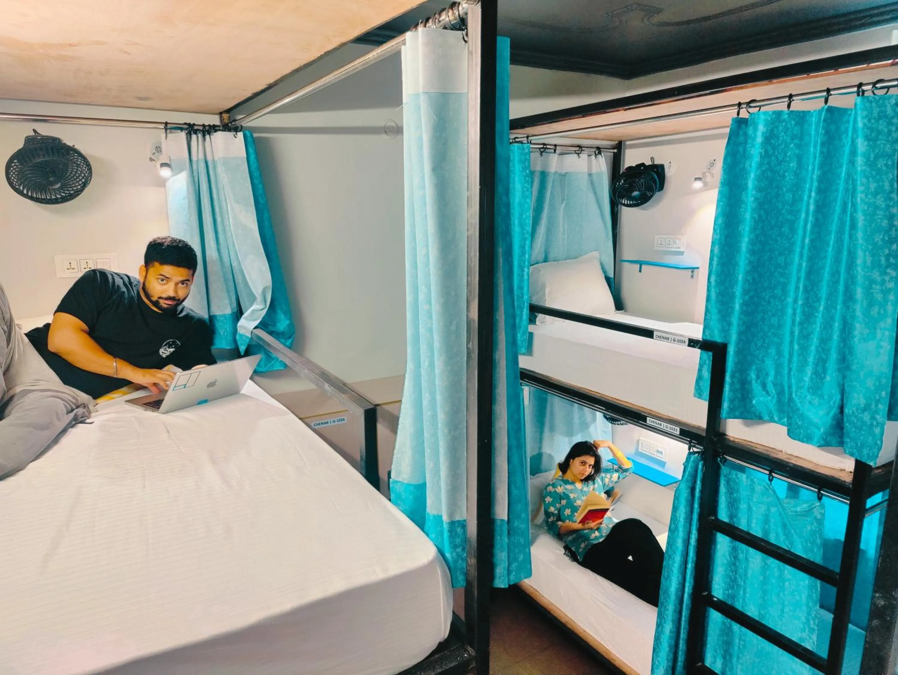 Bed in Hoztel Jollygrrant Doon