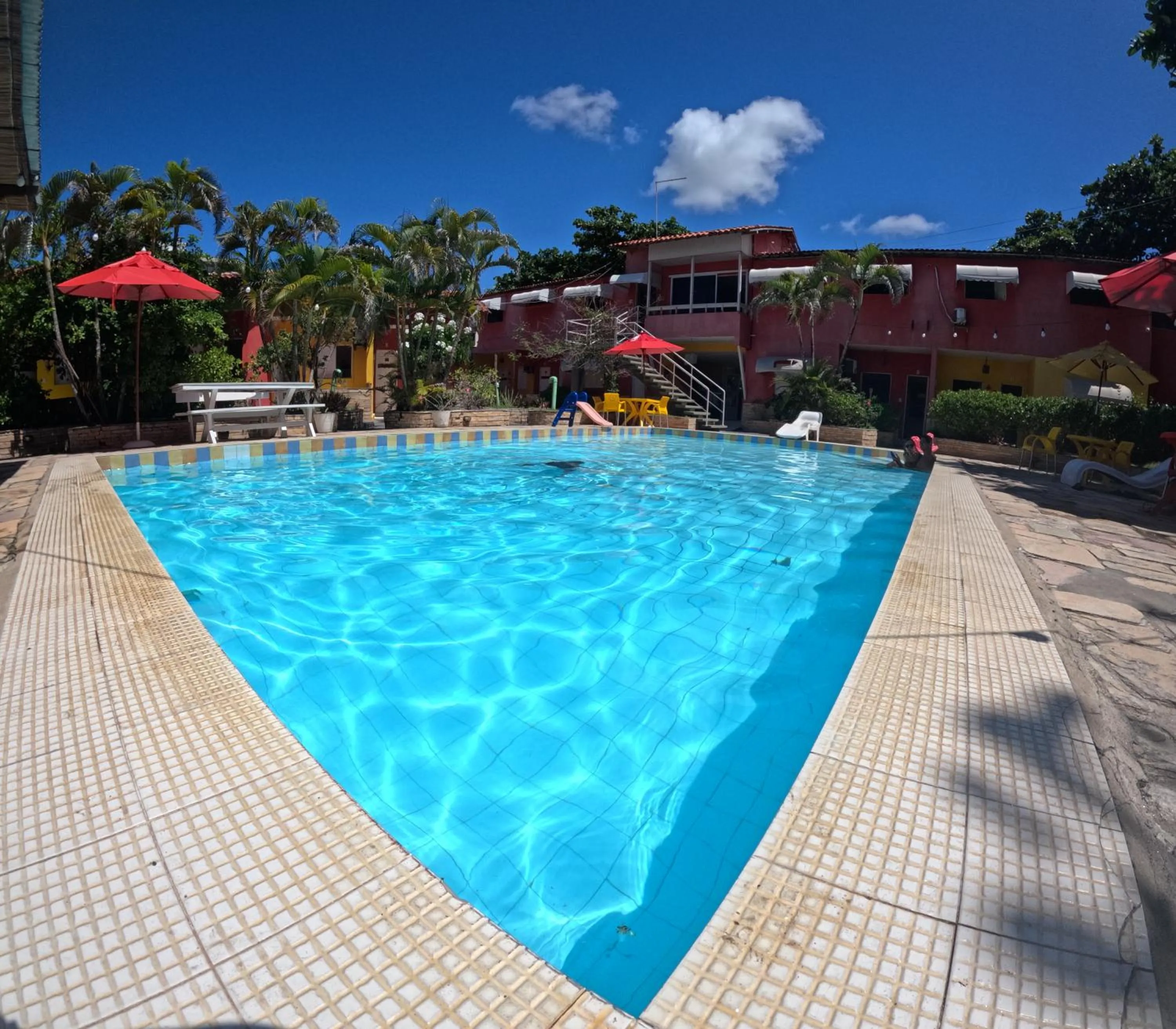 Swimming pool in Pousada Flor de Merepe