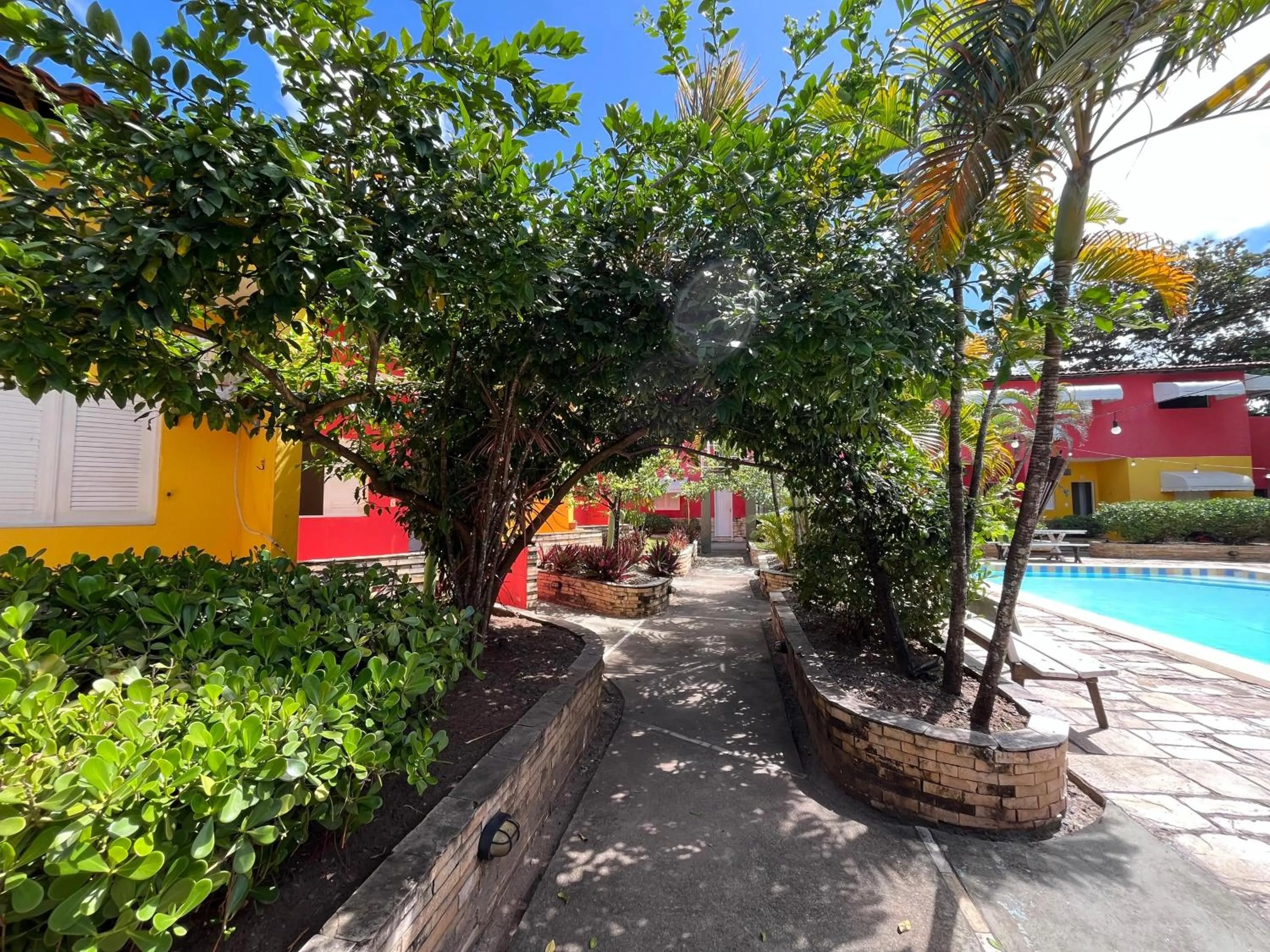 Property building in Pousada Flor de Merepe