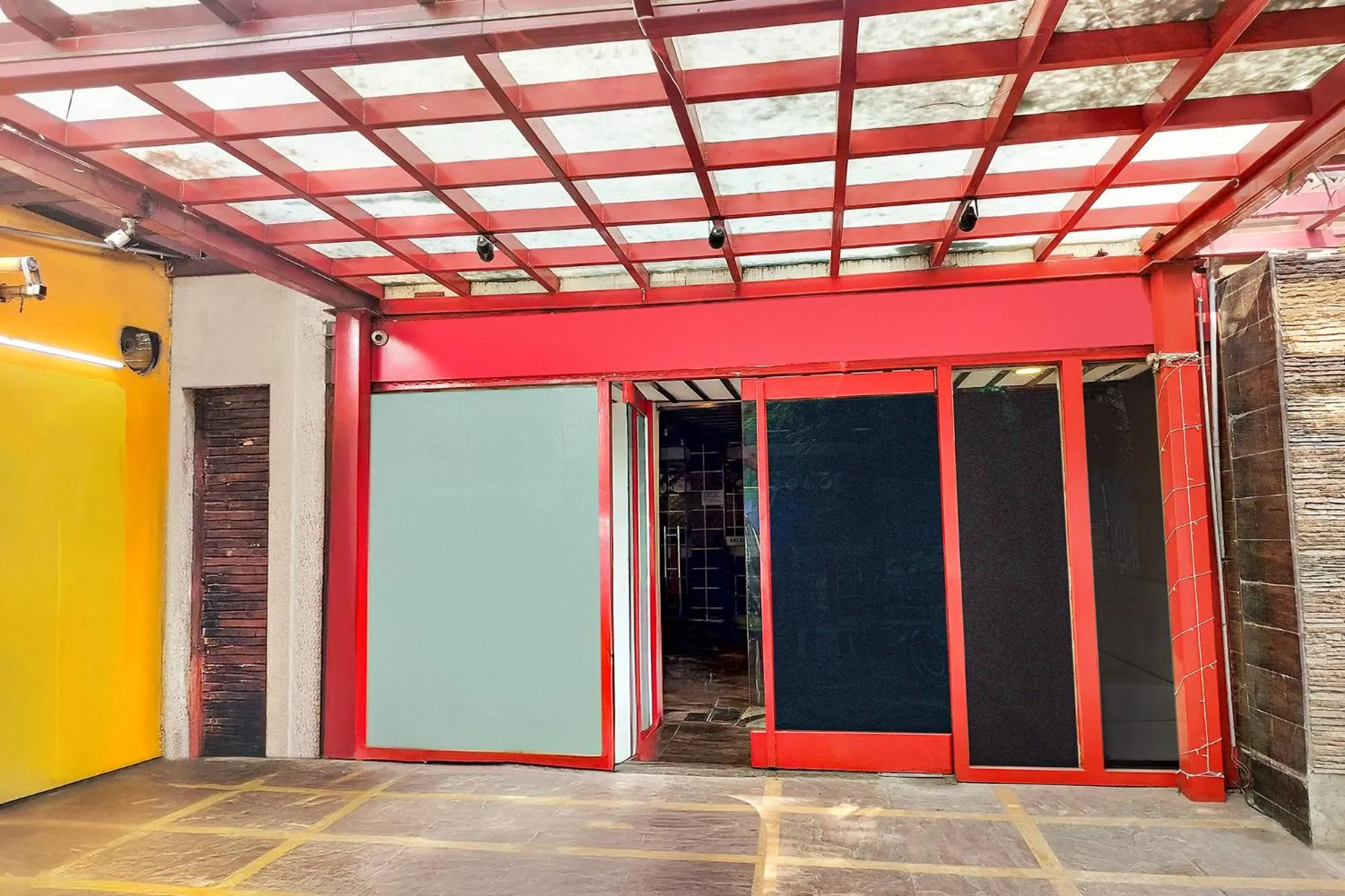 Facade/entrance in FabHotel WR Grand- Nr Citi Neuro Centre- Banjara Hills