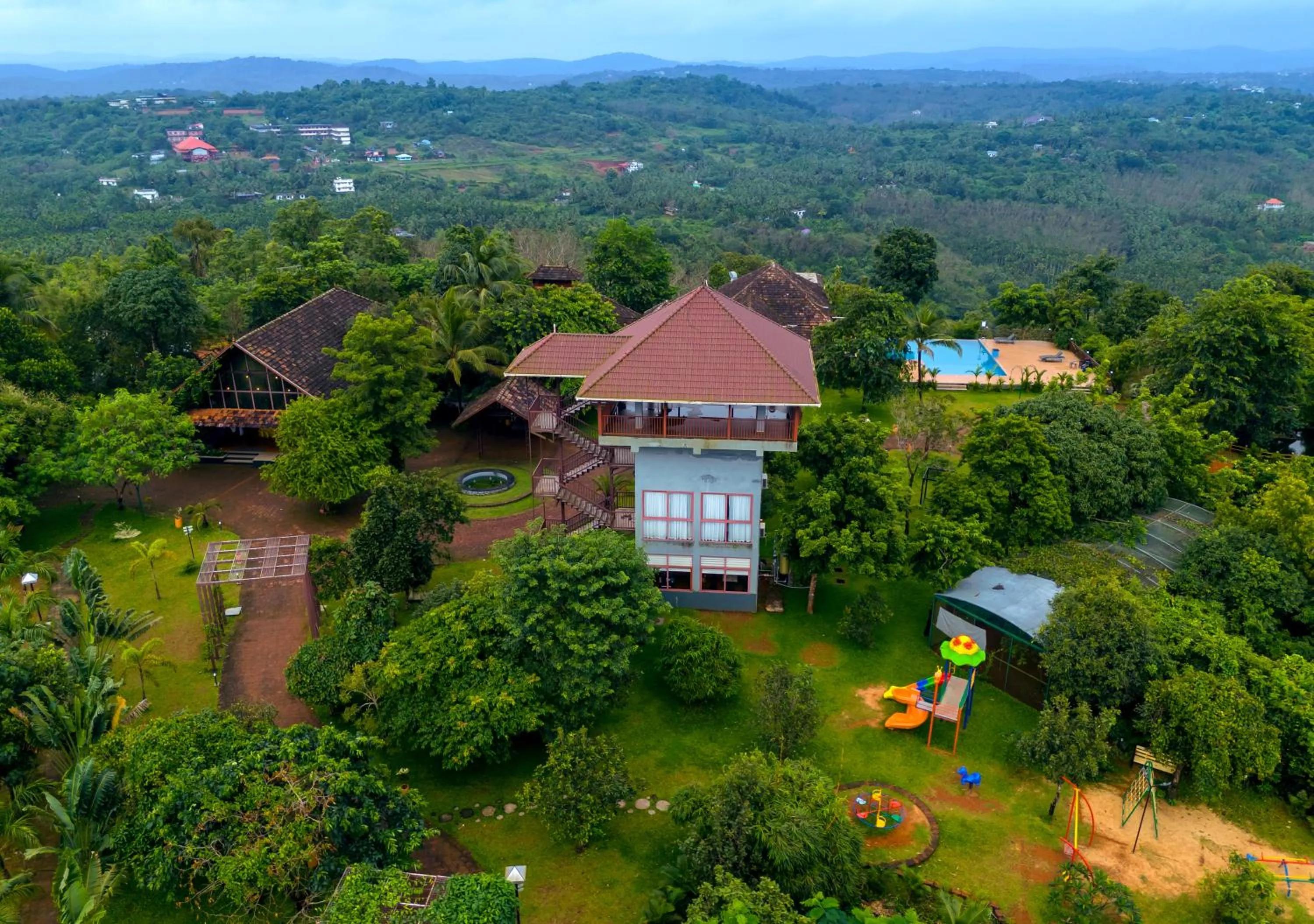 Property building in SandalMist Resort and Spa