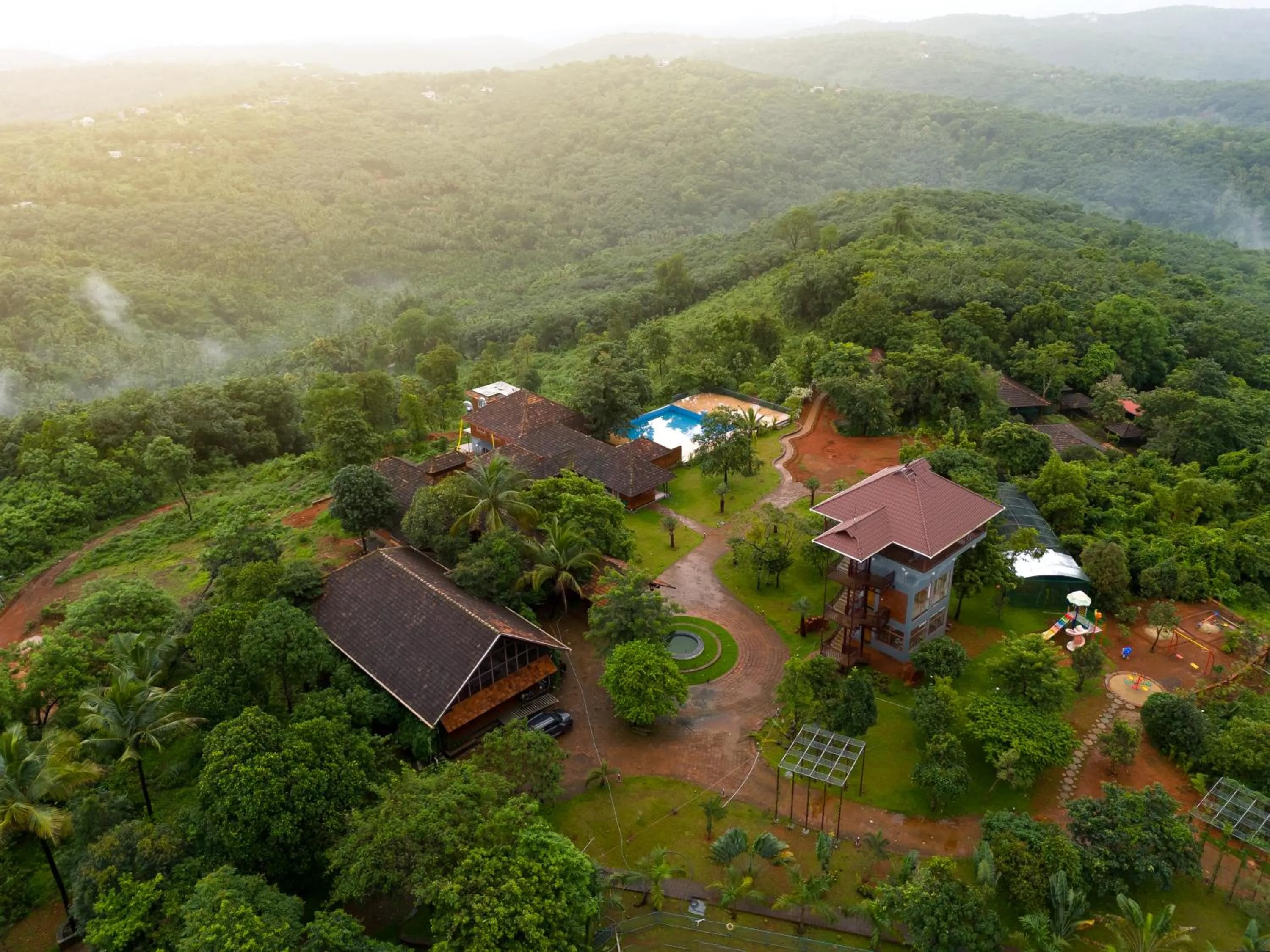 Property building in SandalMist Resort and Spa
