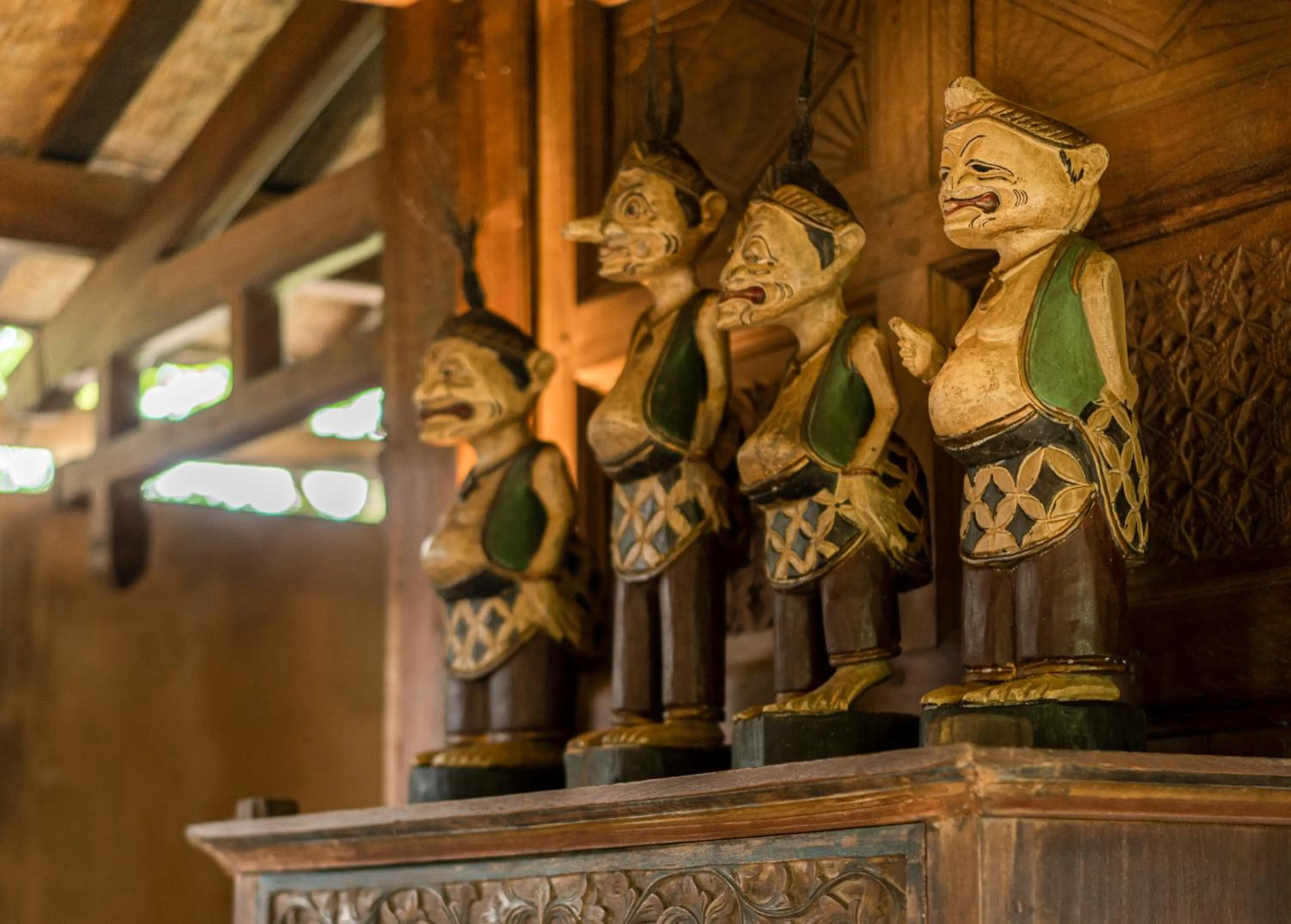 Decorative detail in Yabbiekayu