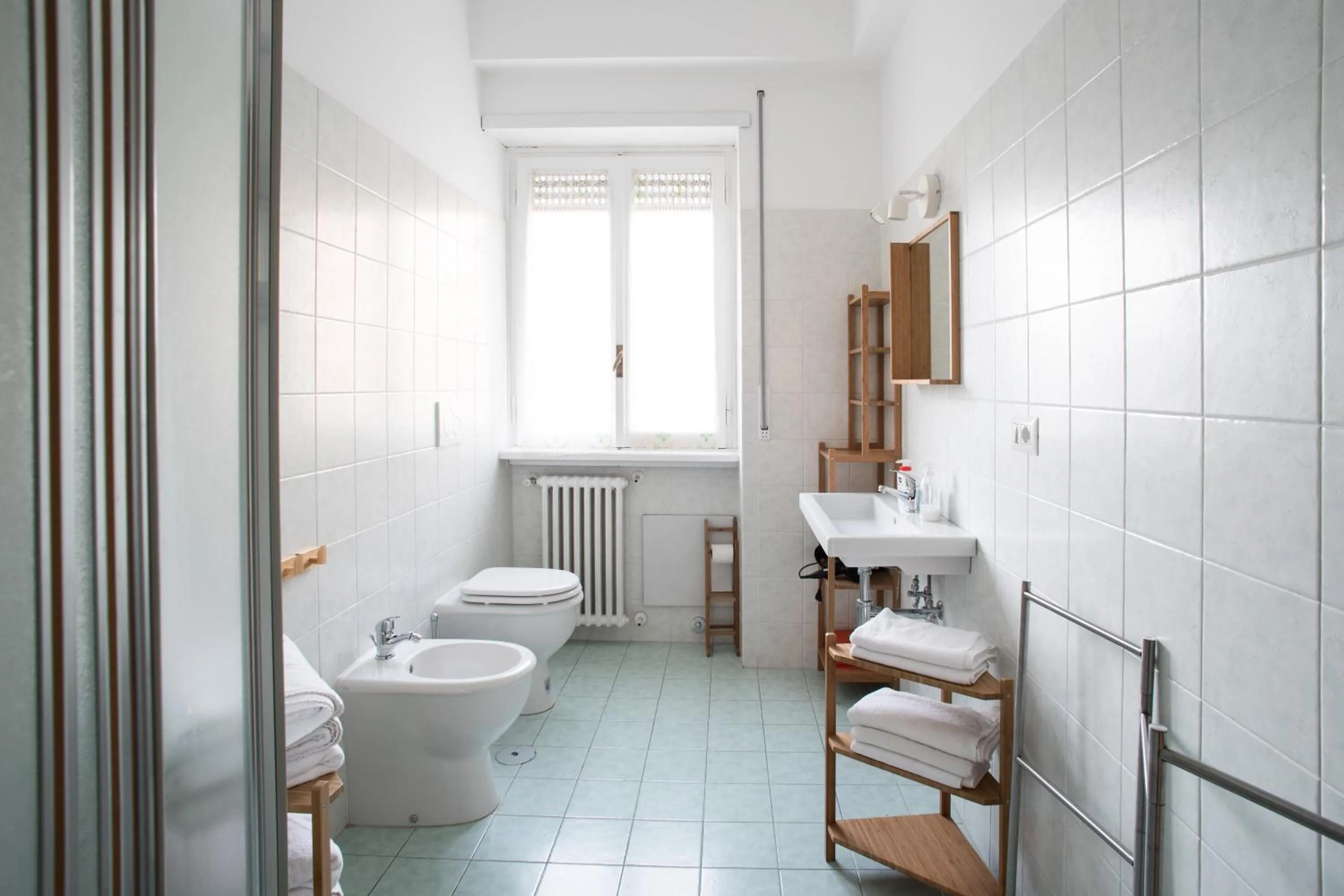 Bathroom in House in the City