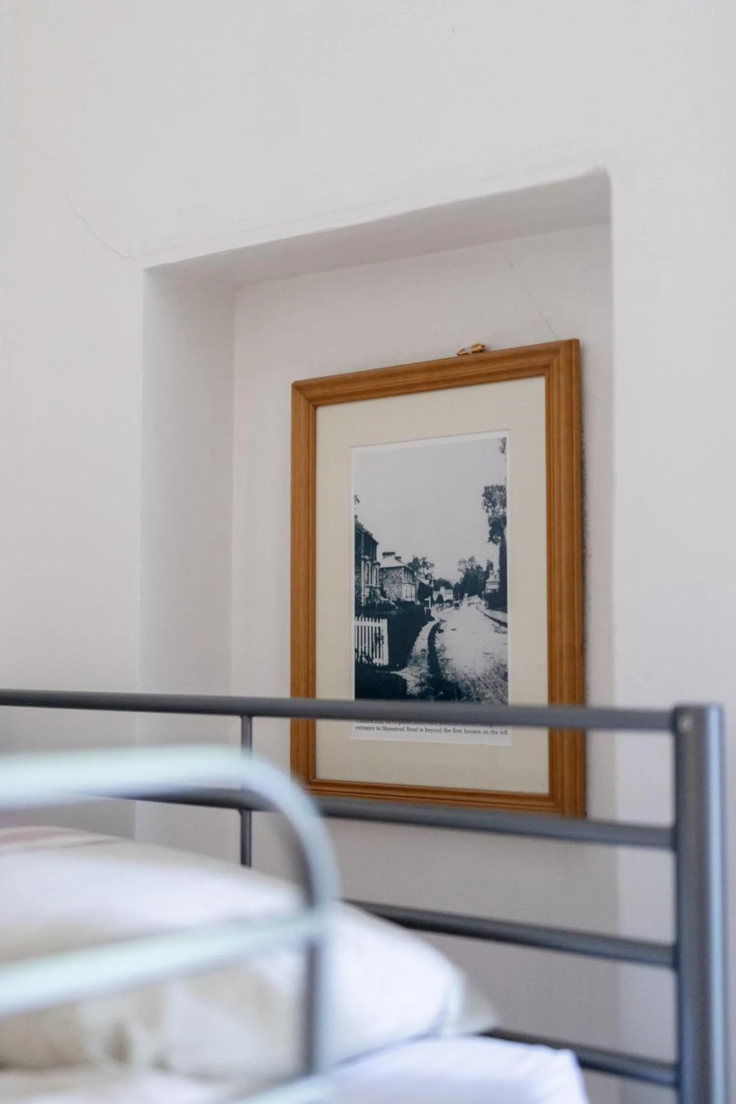 Decorative detail, Bed in EBS London Stay