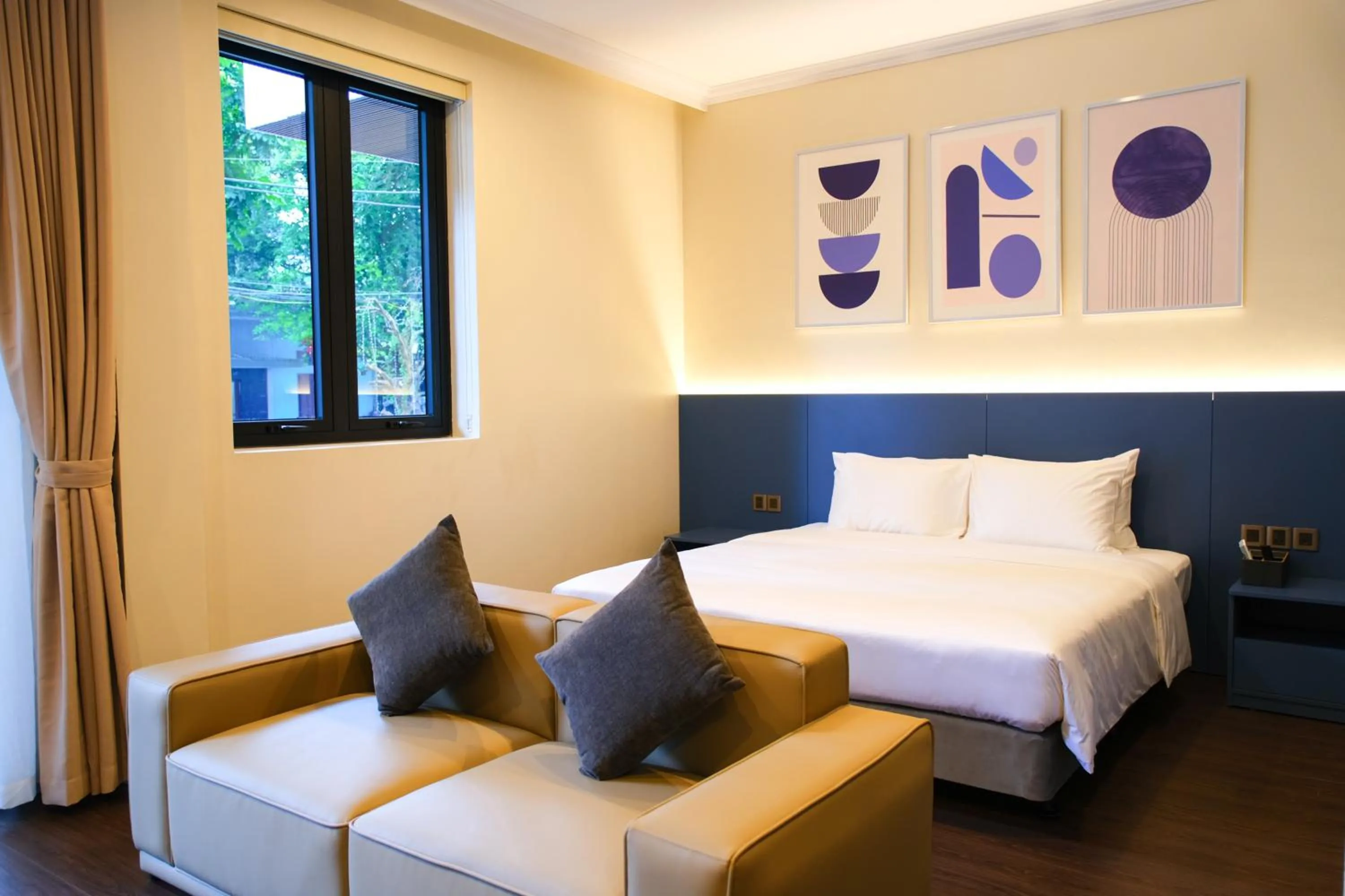 Bed in Indigen Riverside Hotel Cao Bang