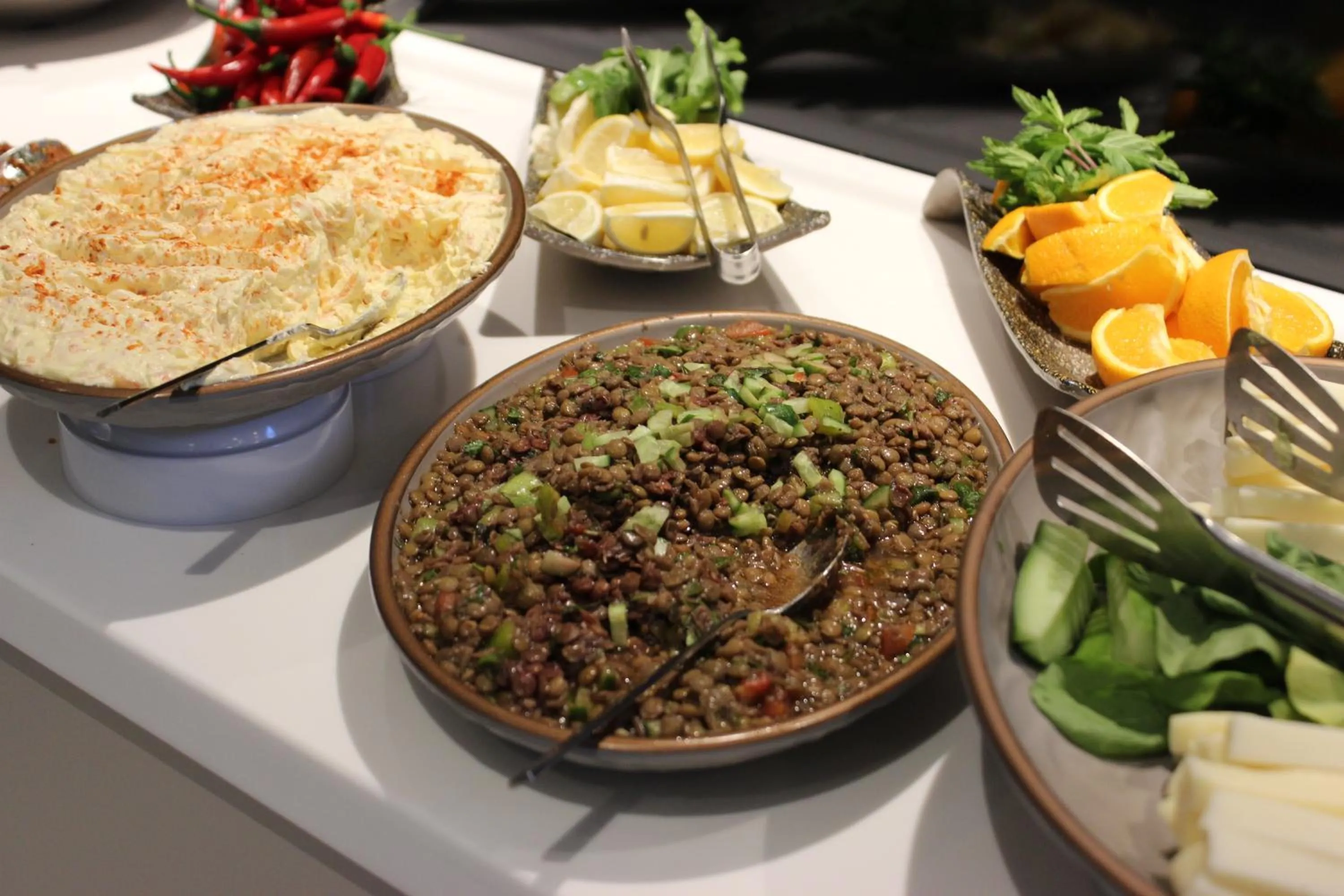 Buffet breakfast in Bonnie City Hotel