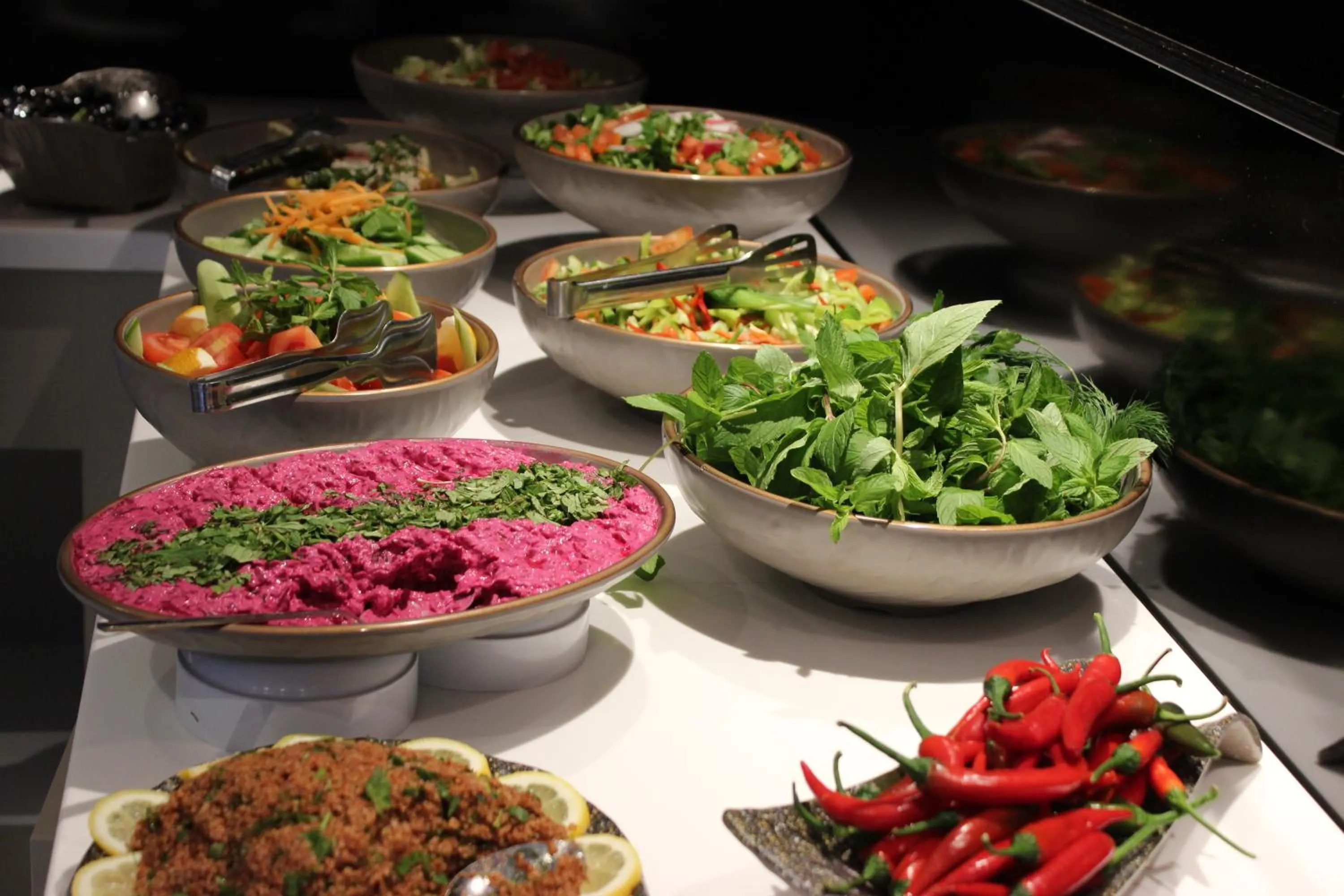 Buffet breakfast in Bonnie City Hotel