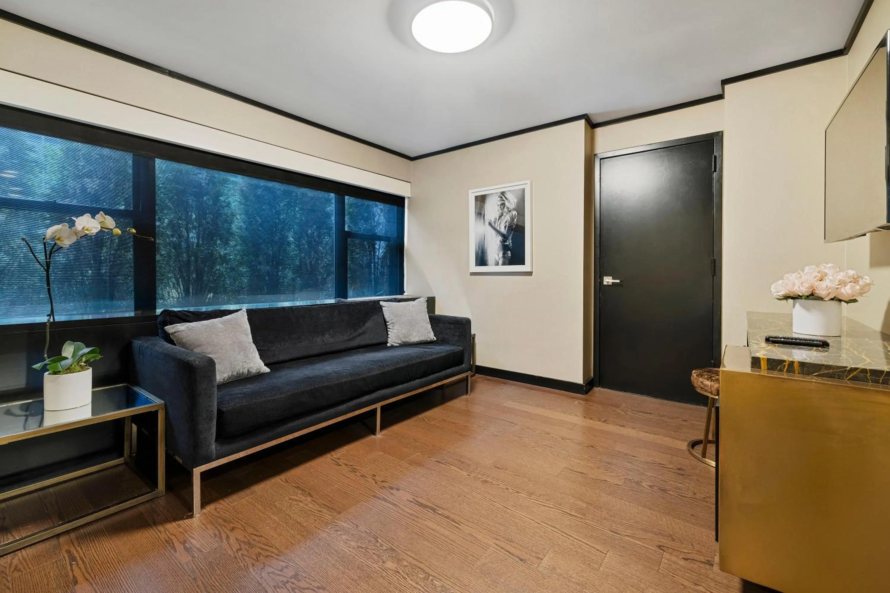 Seating area in Hudson Yards Hotel