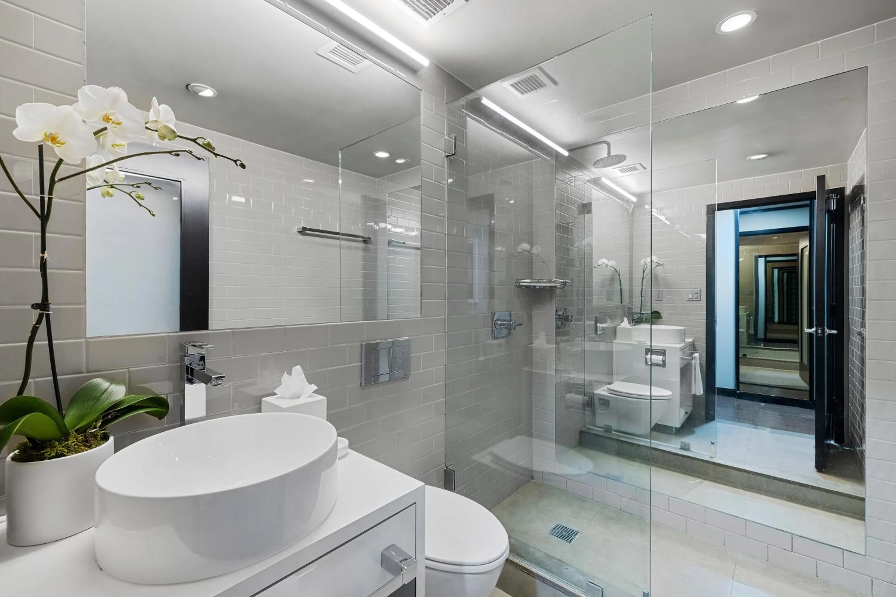 Bathroom in Hudson Yards Hotel
