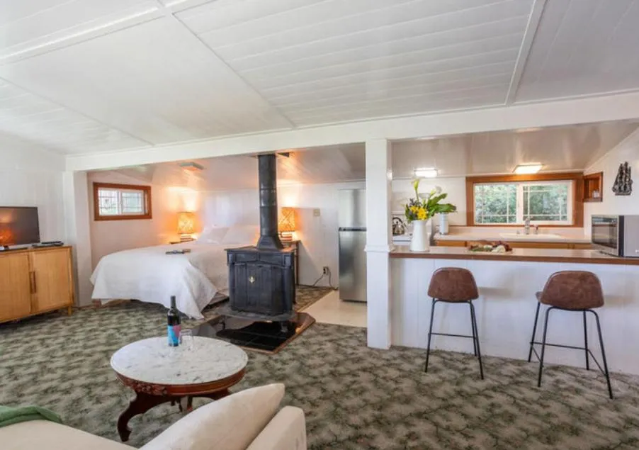 Dining area in Dennen's Victorian Farmhouse