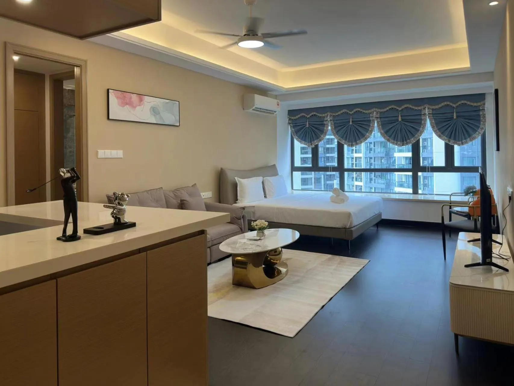 Bed in R&F Princess Cove Superior Homestay Nearby CIQ By Han Lin Sojourn