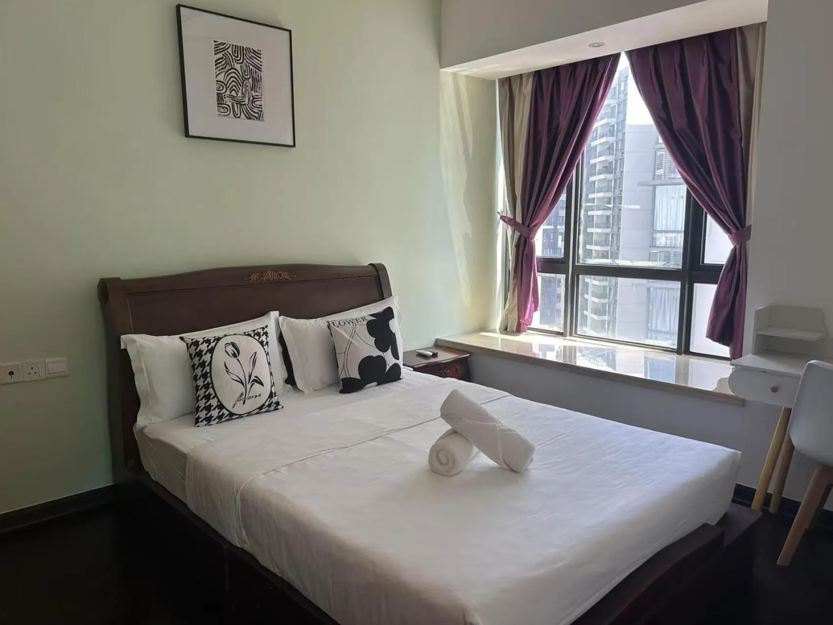 Bed in R&F Princess Cove Superior Homestay Nearby CIQ By Han Lin Sojourn