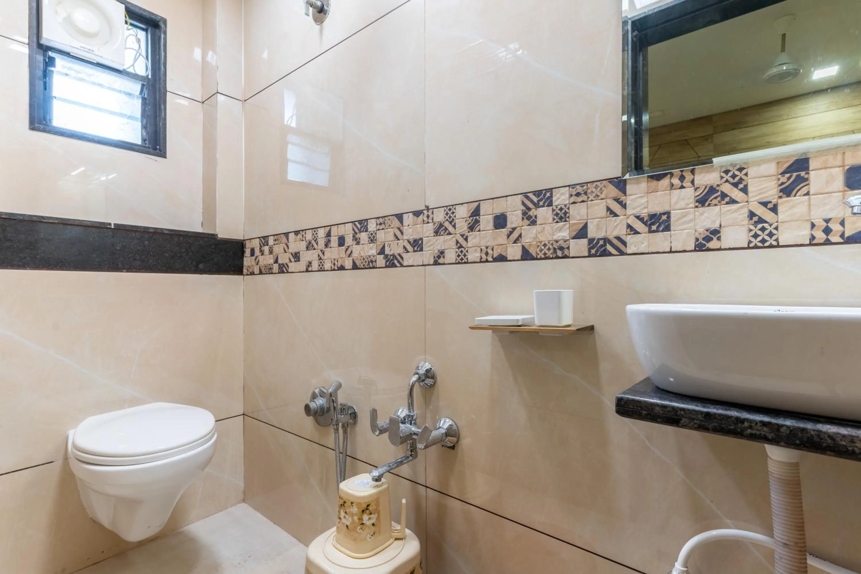 Shower in Hotel Noble Inn, Ahmedabad