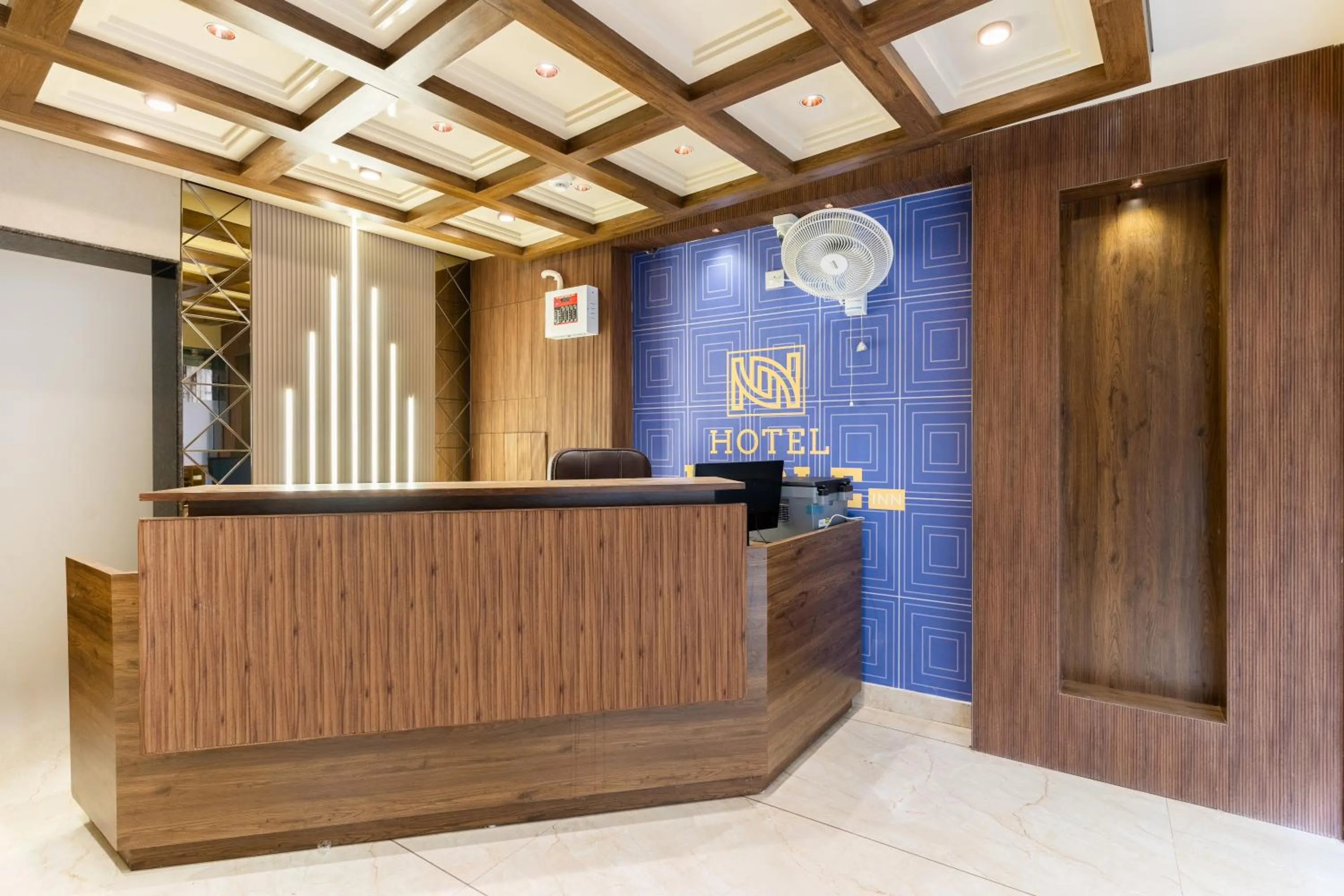 Facade/entrance in Hotel Noble Inn, Ahmedabad