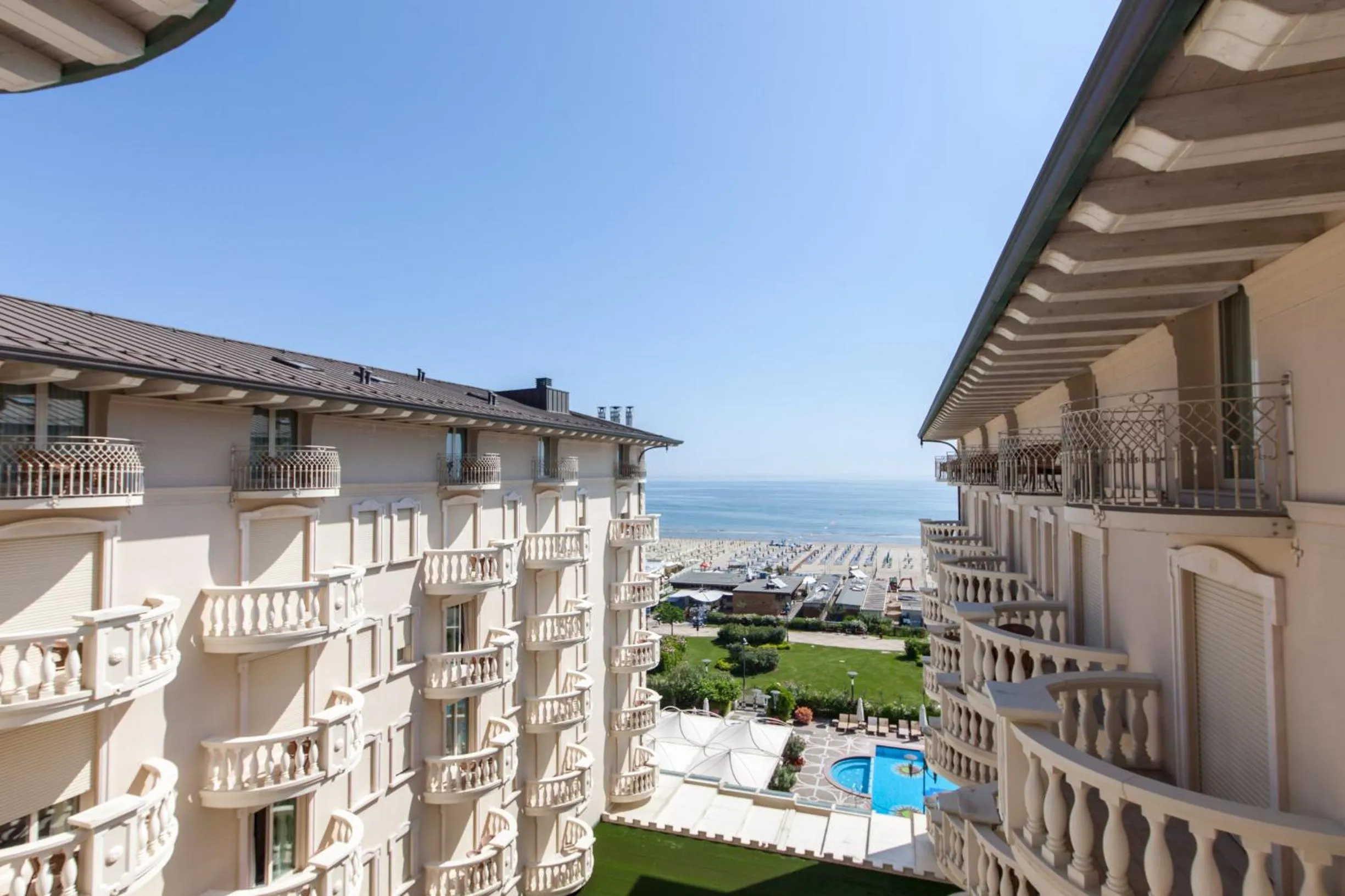 Bird's eye view in Palace Hotel