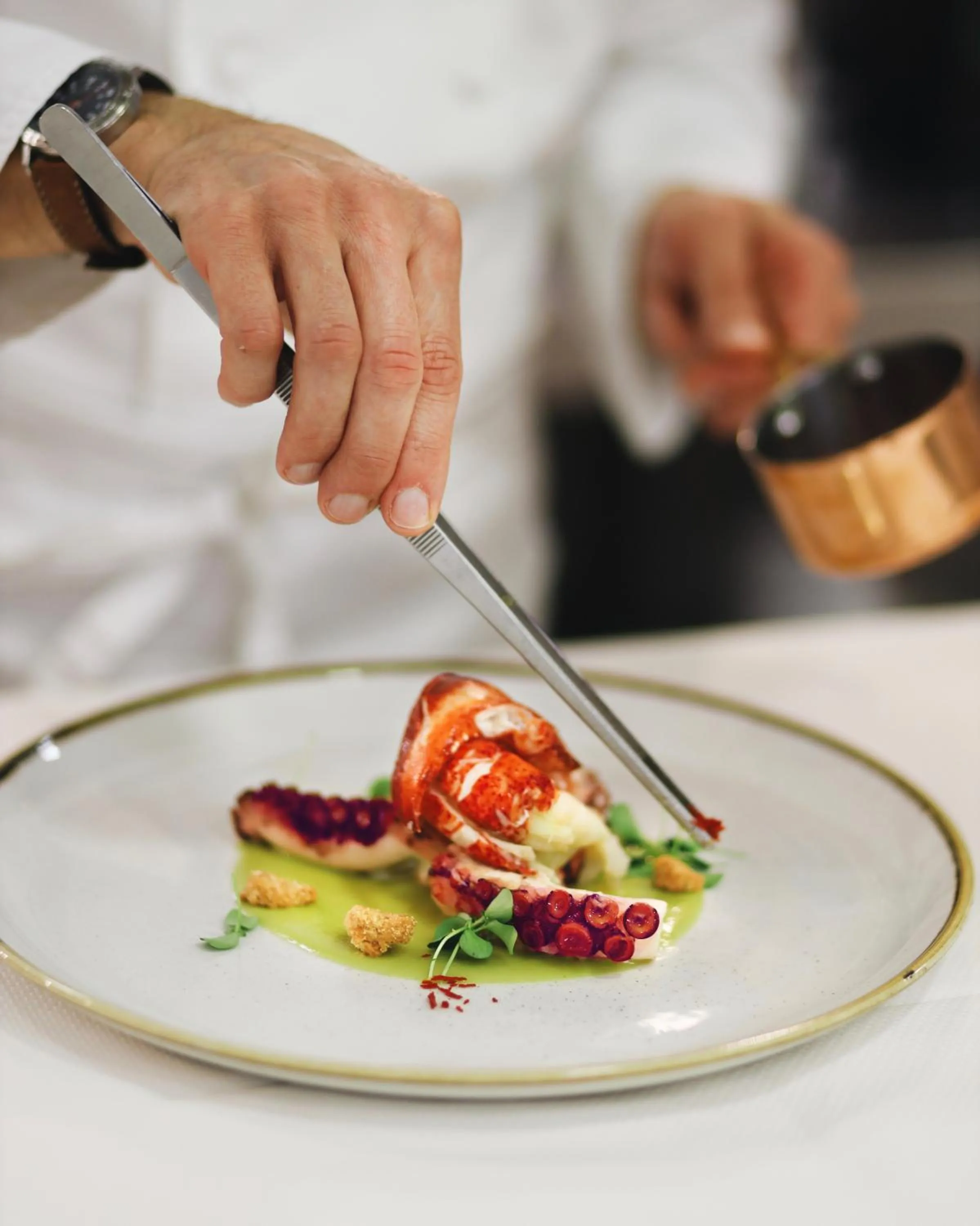 Food and drinks in Palace Hotel