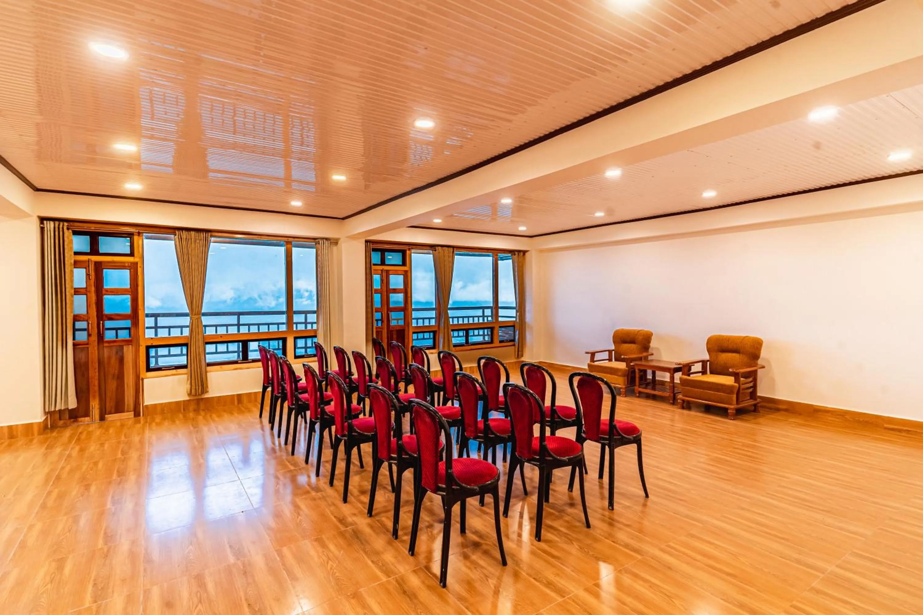 Meeting/conference room in The Golden Retreat Hotel in Pelling