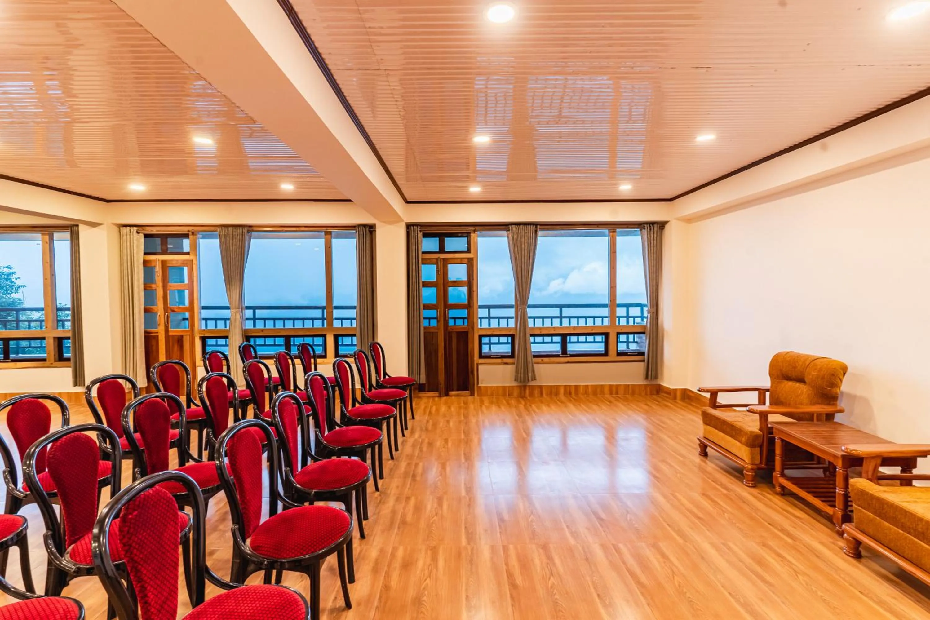 Meeting/conference room in The Golden Retreat Hotel in Pelling