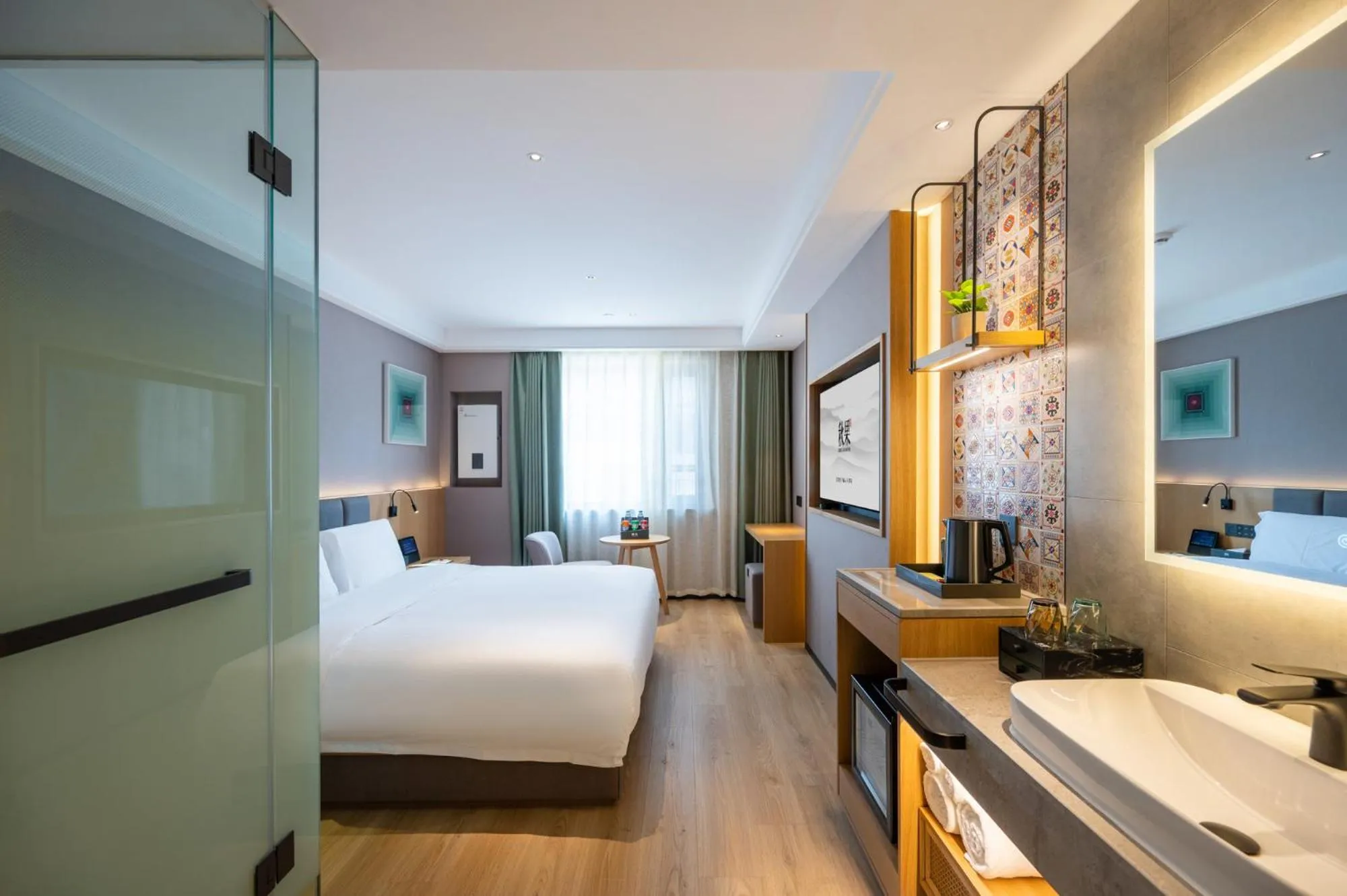 Photo of the whole room, Bed in True Go Hotel Beijing Jianguomen Pediatric Institute