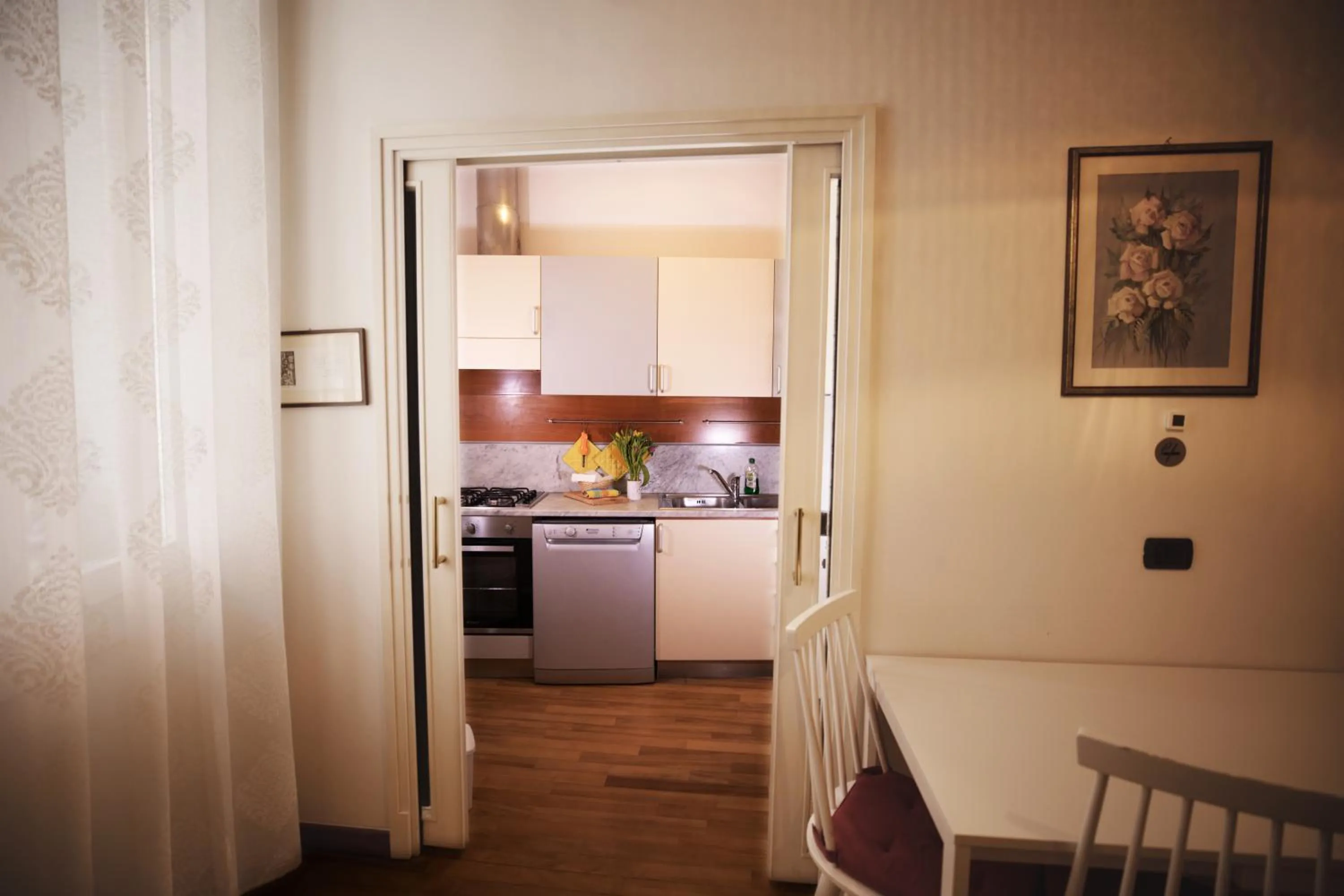kitchen in Like Romeo Suites