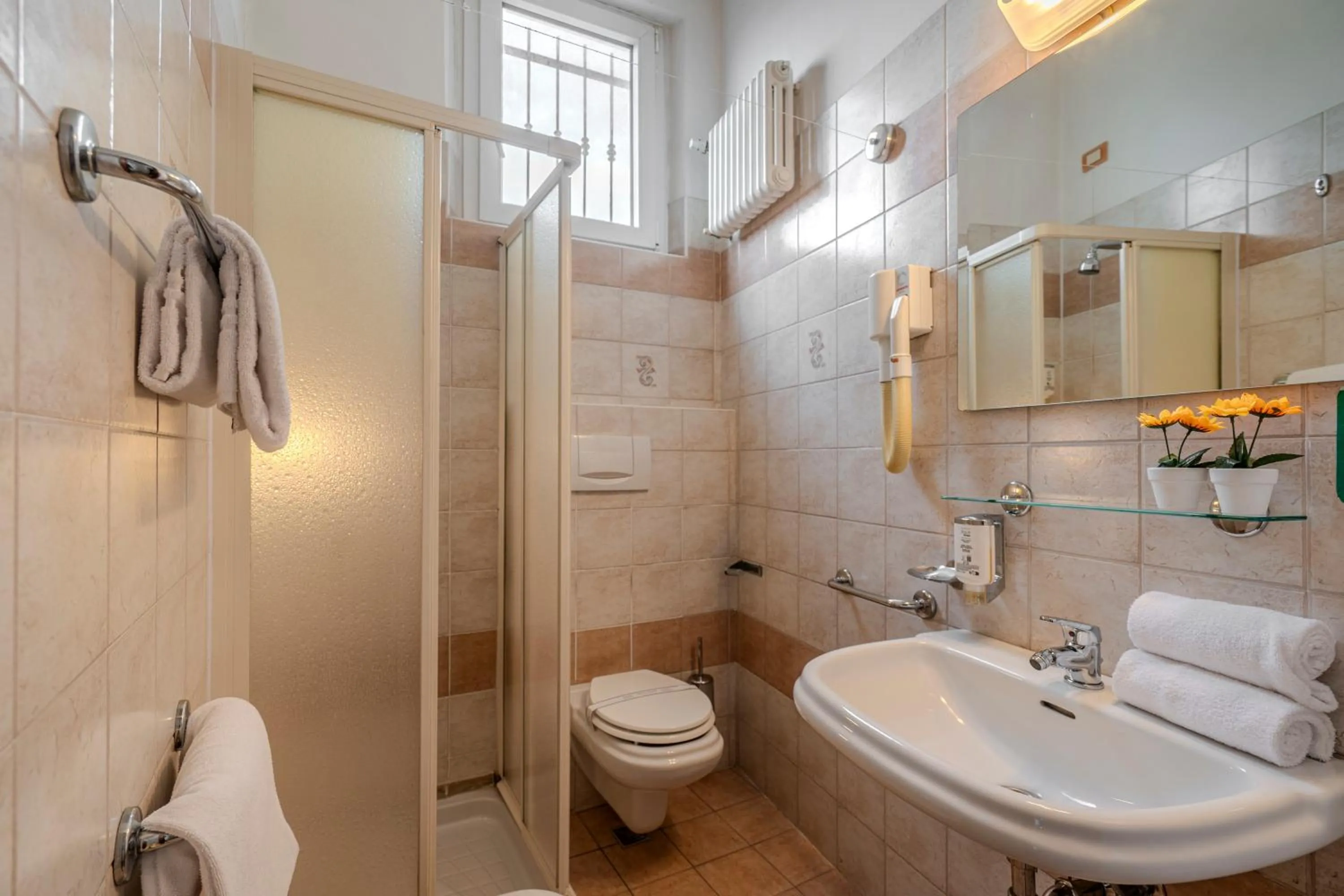 Toilet in Hotel King