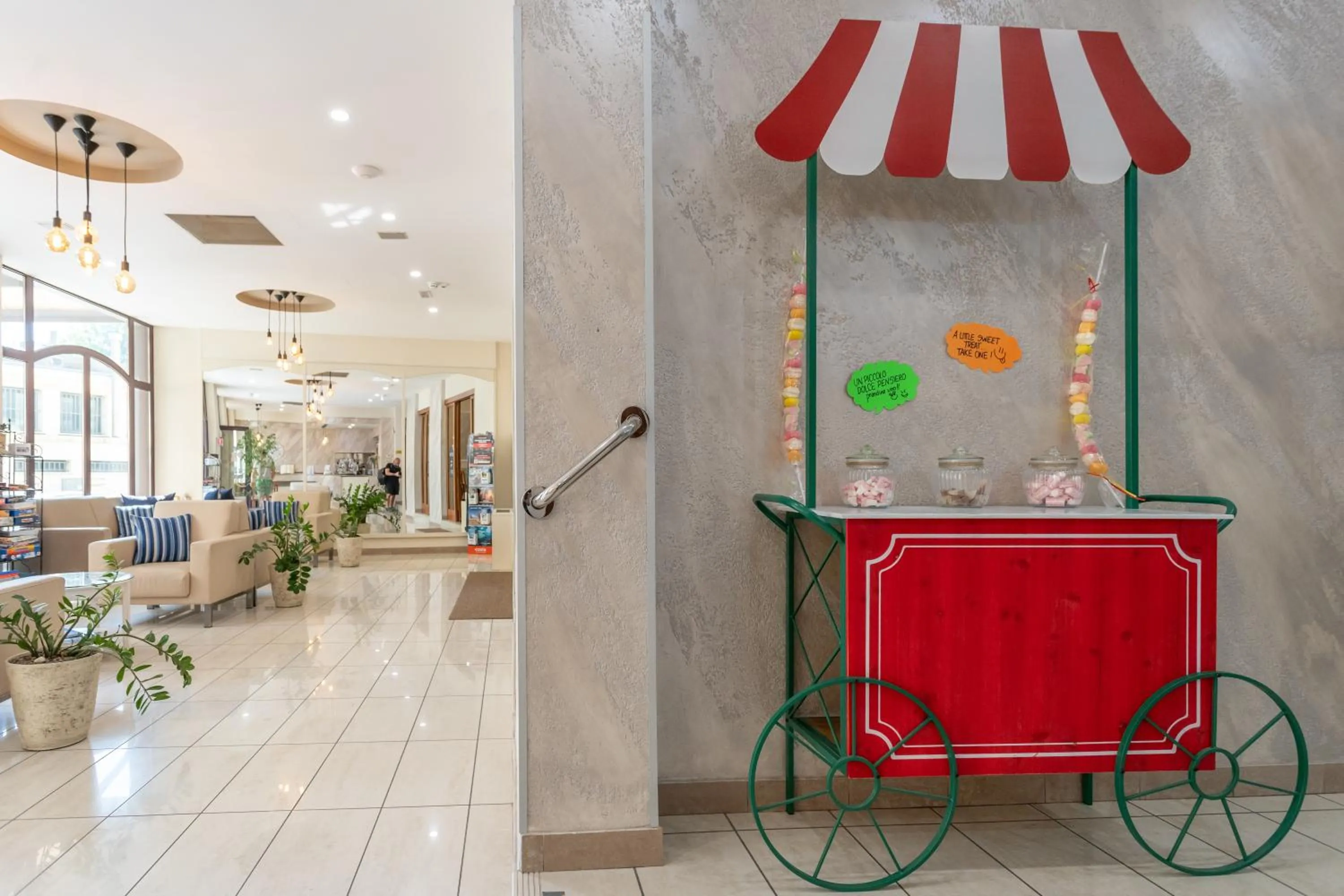 Lobby or reception in Hotel King