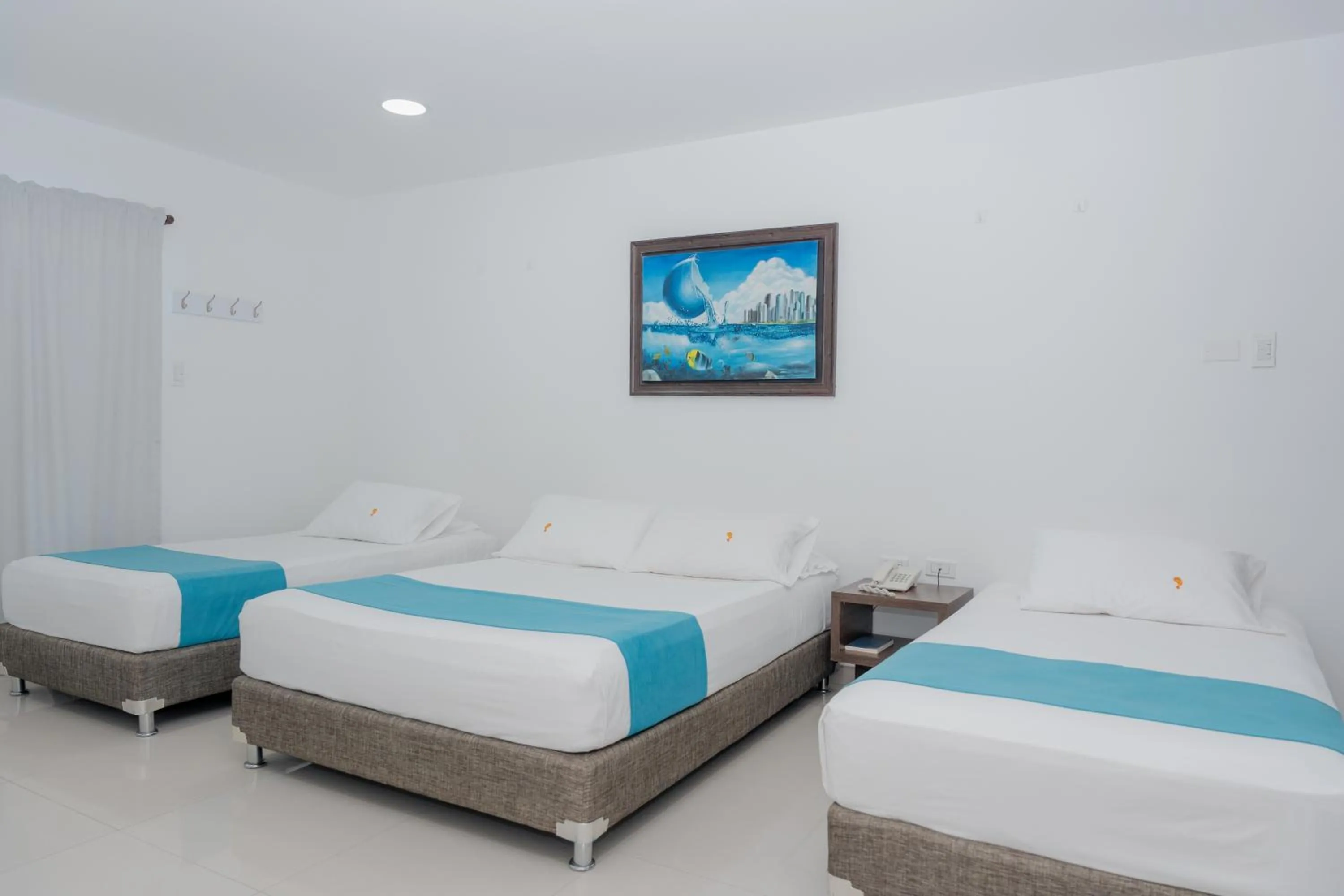 Photo of the whole room, Bed in Hotel Aguamarina