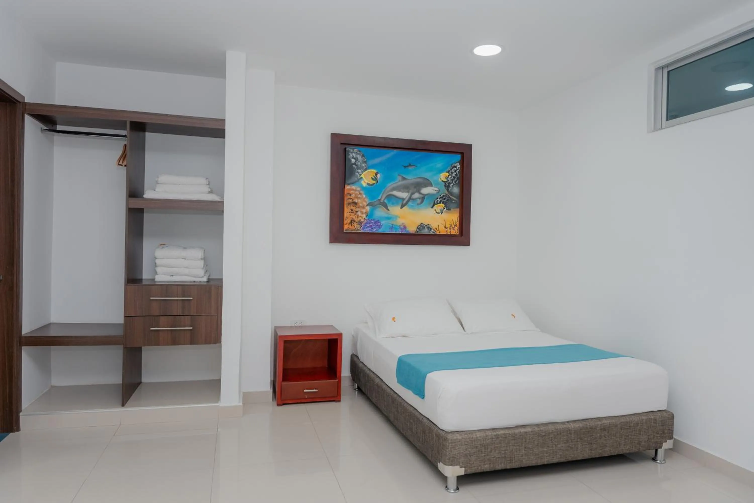 Bedroom, Bed in Hotel Aguamarina