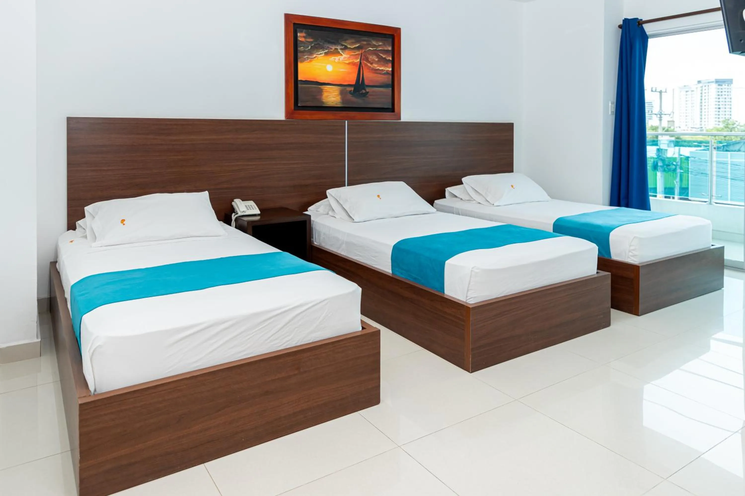 Photo of the whole room, Bed in Hotel Aguamarina