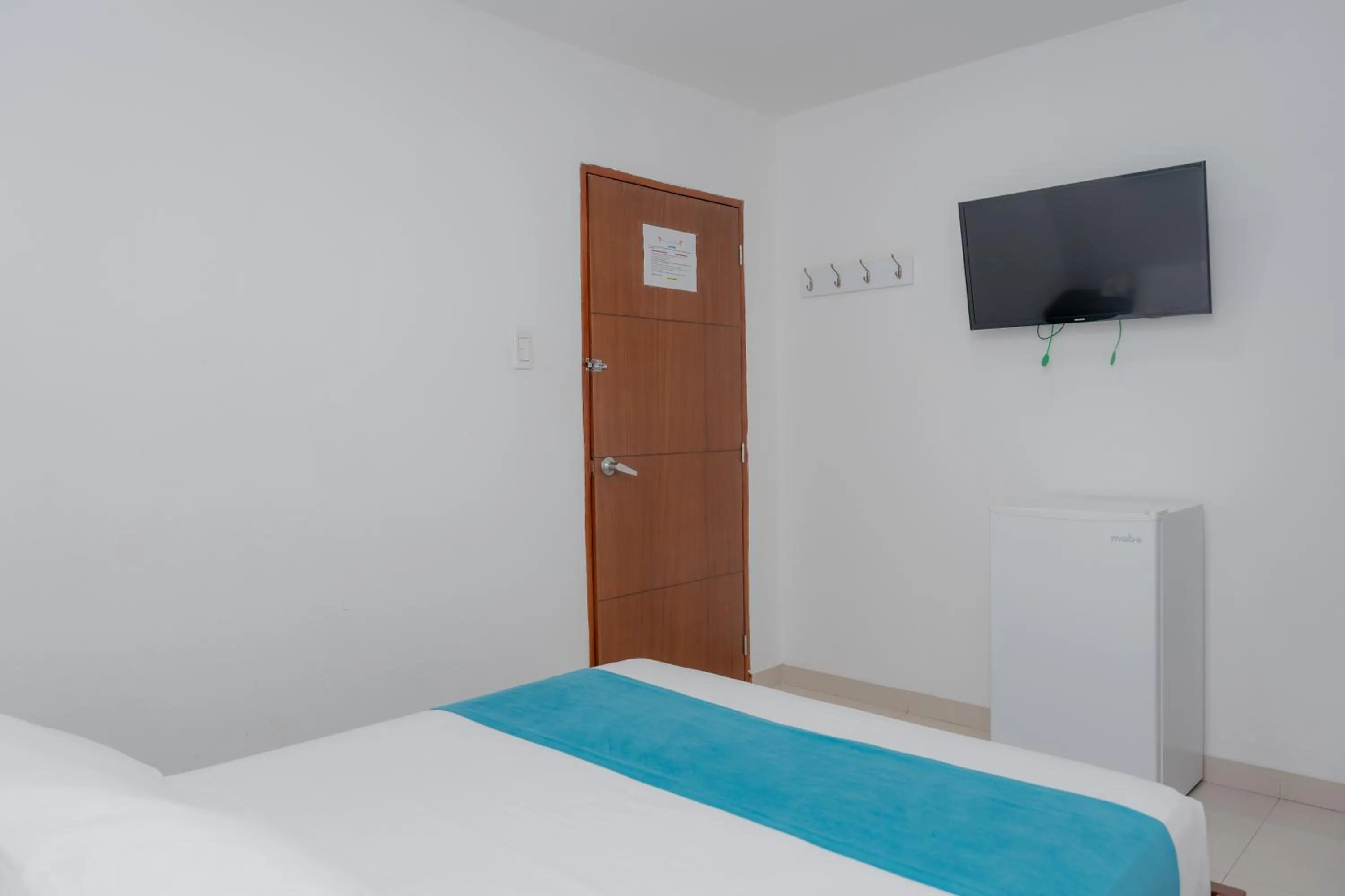 Bed in Hotel Aguamarina