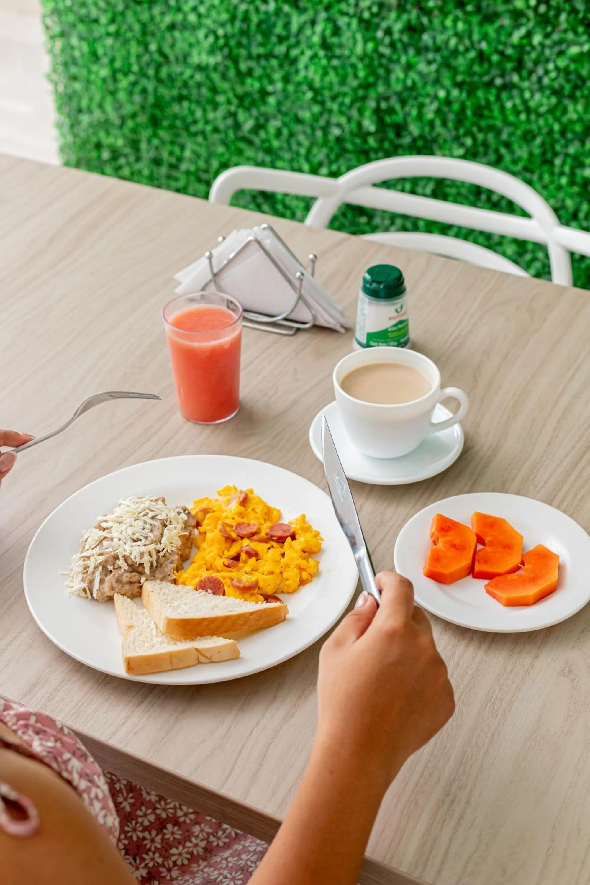 Food in Hotel Aguamarina