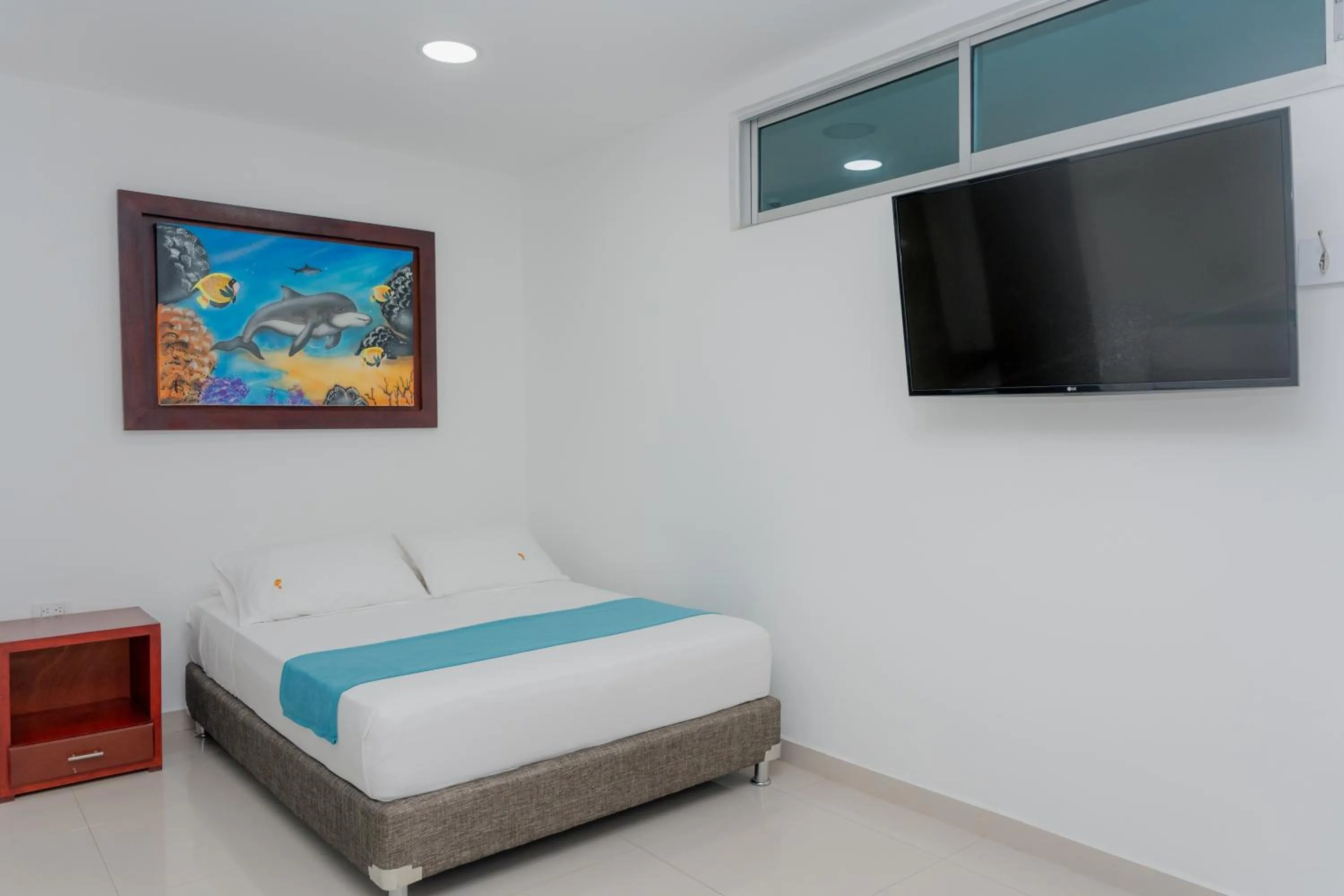 Photo of the whole room, Bed in Hotel Aguamarina