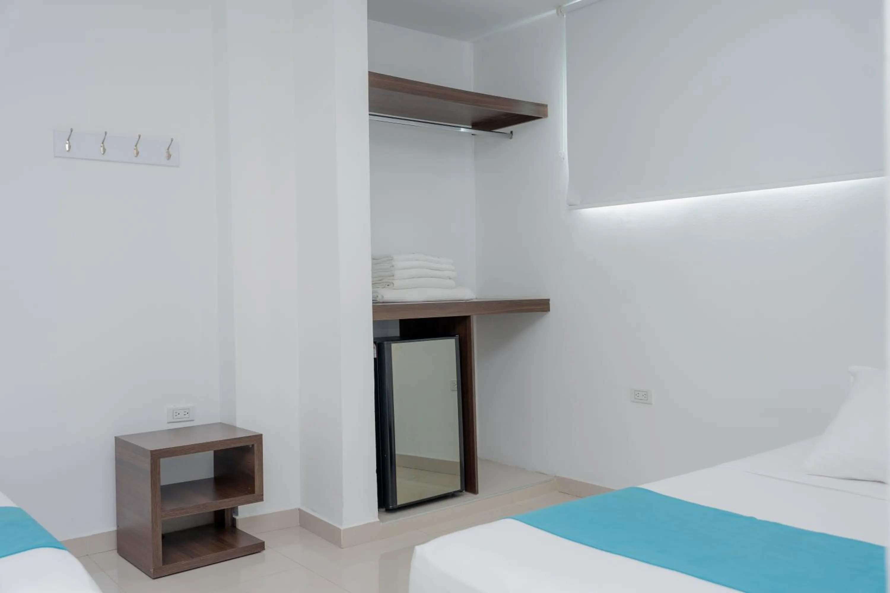 Bed in Hotel Aguamarina