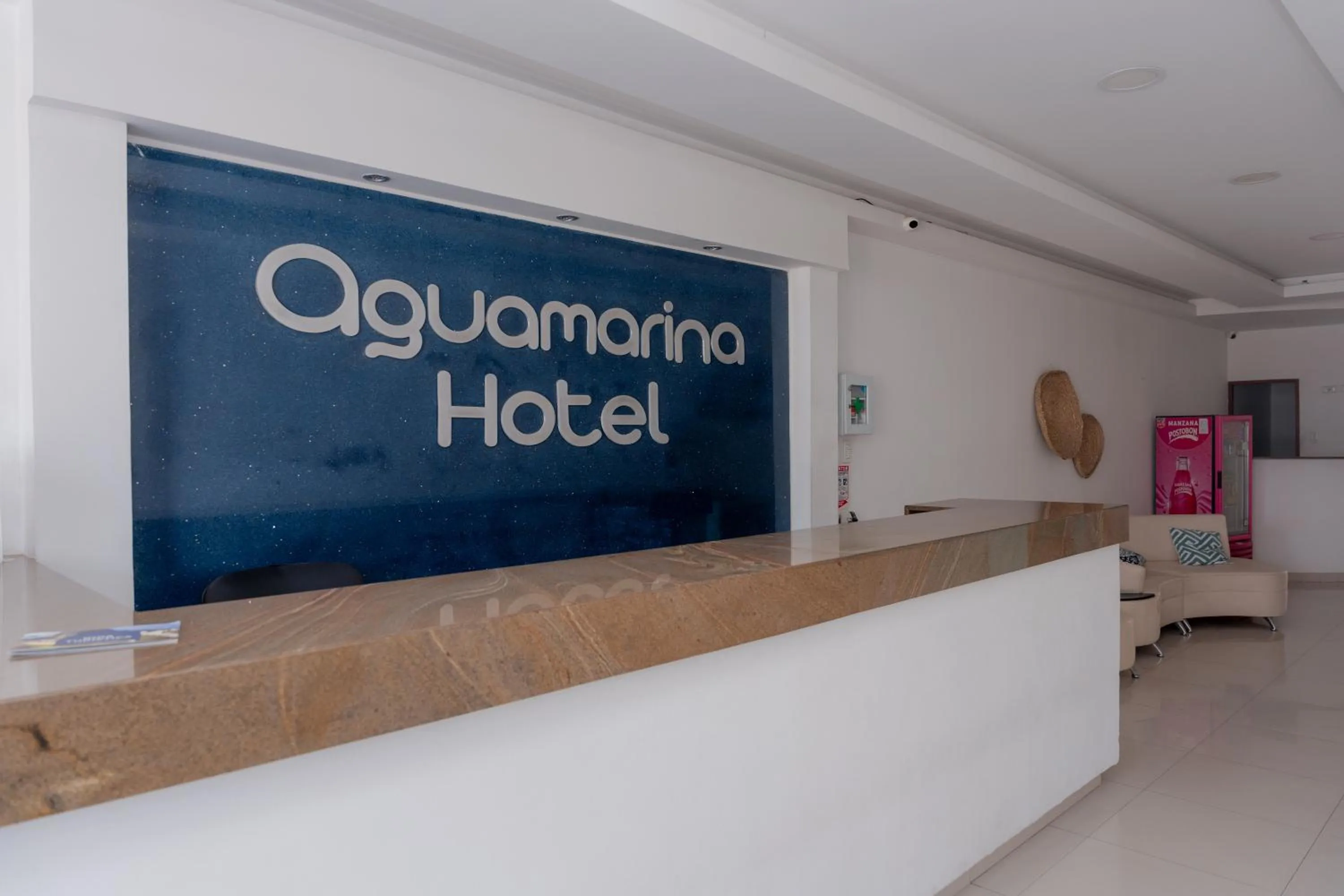 Property logo or sign in Hotel Aguamarina
