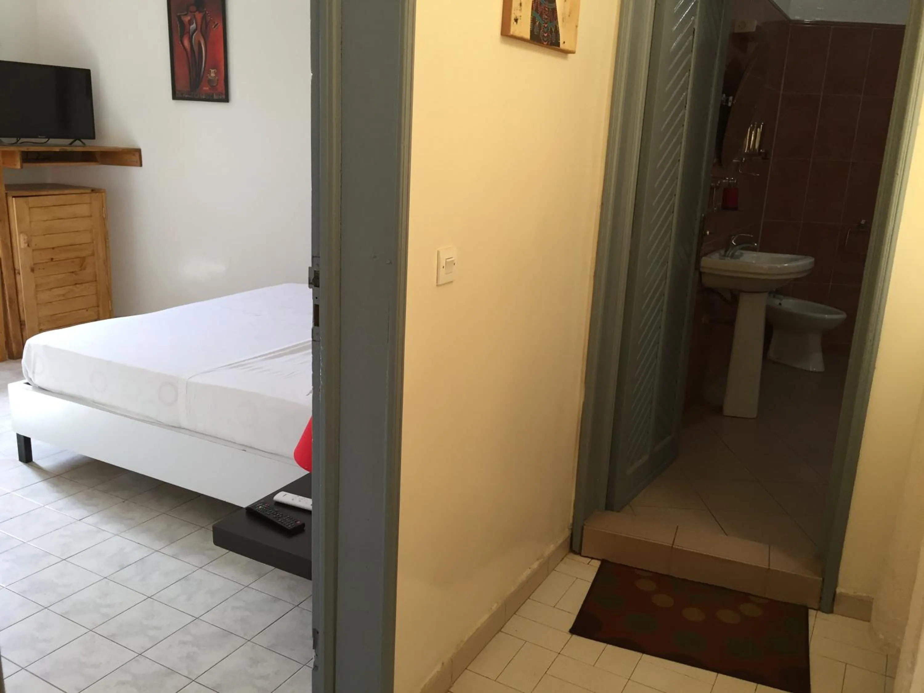 Photo of the whole room, Bed in Maison d'hôtes Opanoramic