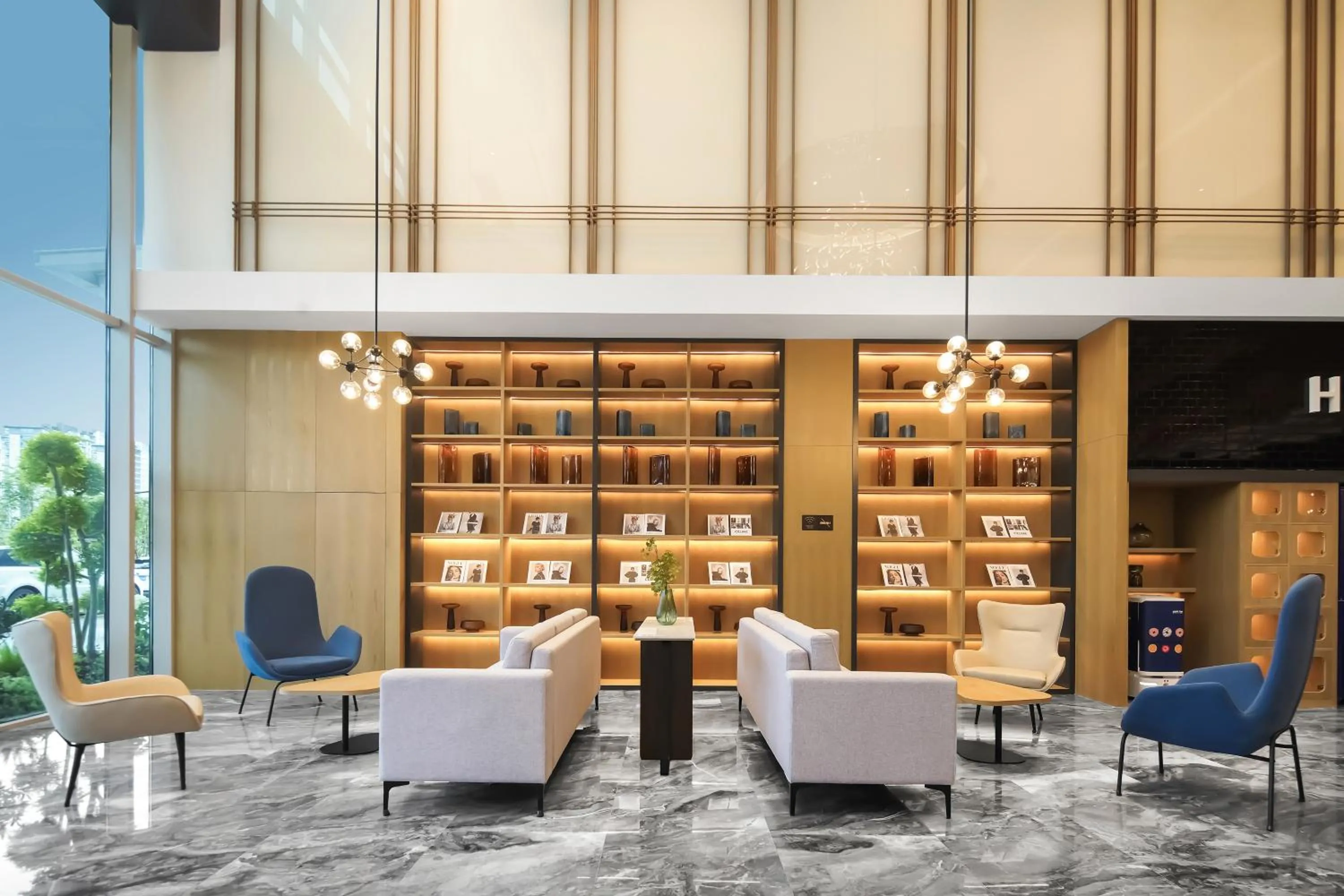 Seating area in Park Inn by Radisson Hangzhou Fuyang Wildlife