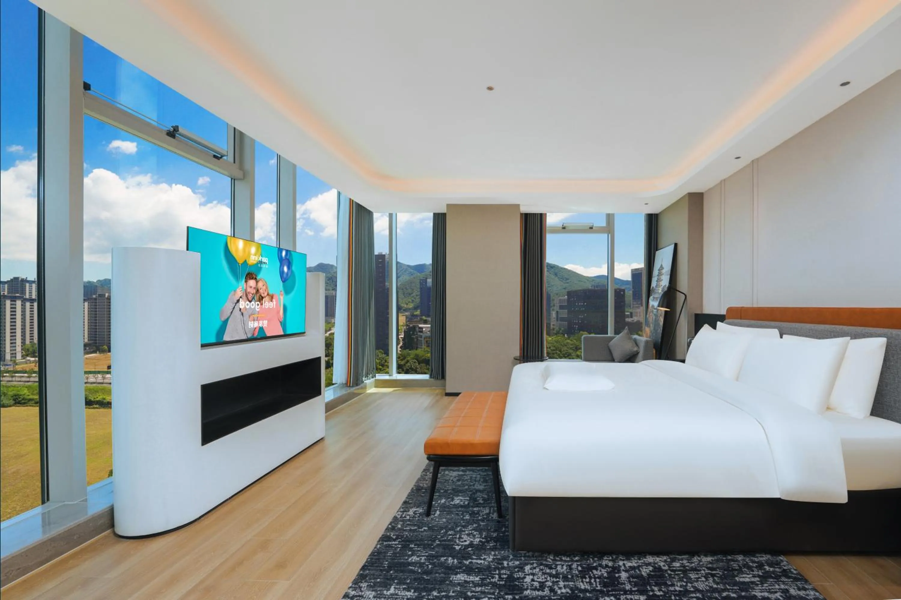 Photo of the whole room in Park Inn by Radisson Hangzhou Fuyang Wildlife