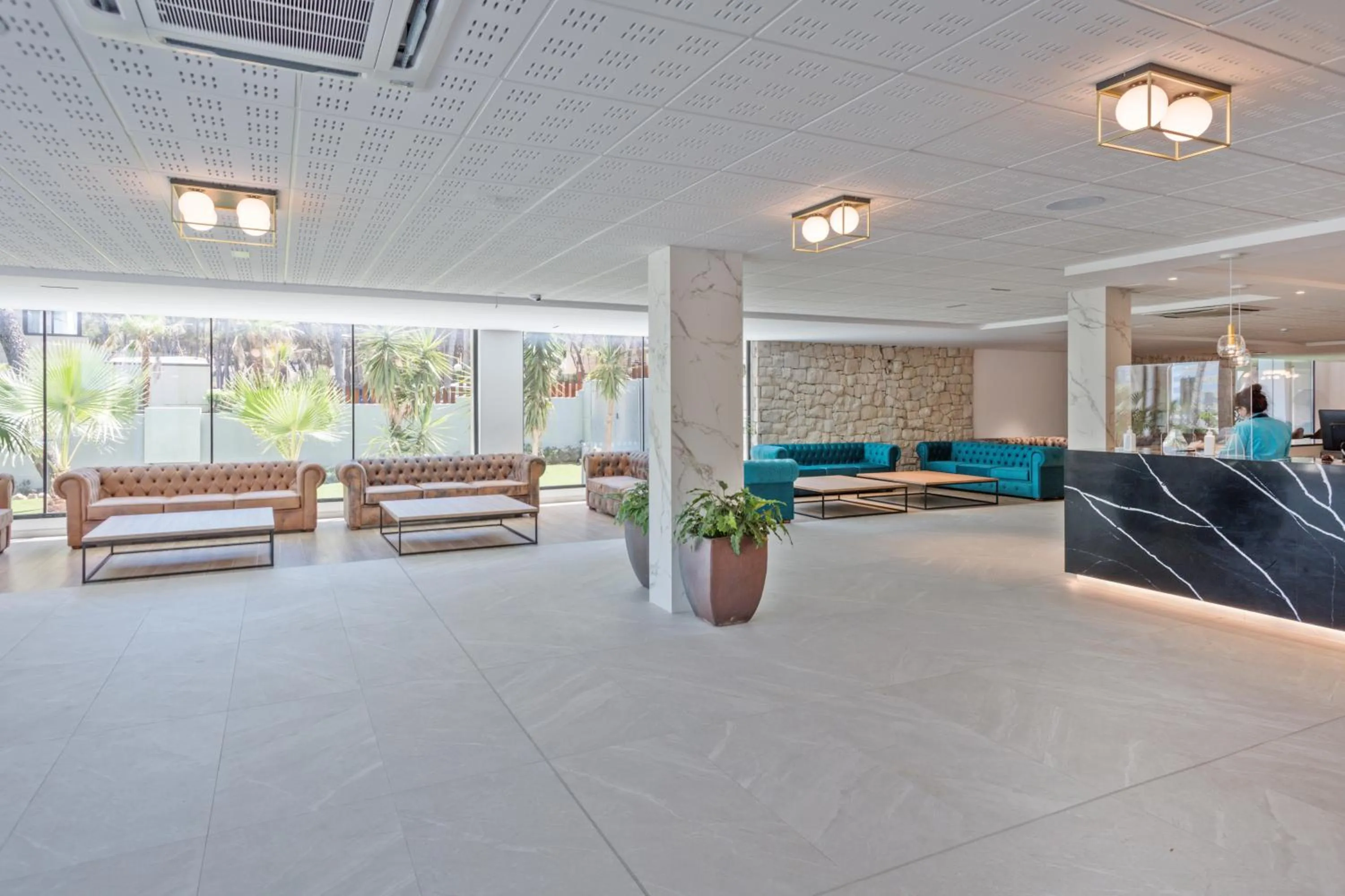 Lobby or reception in Hotel Best Sol D´Or