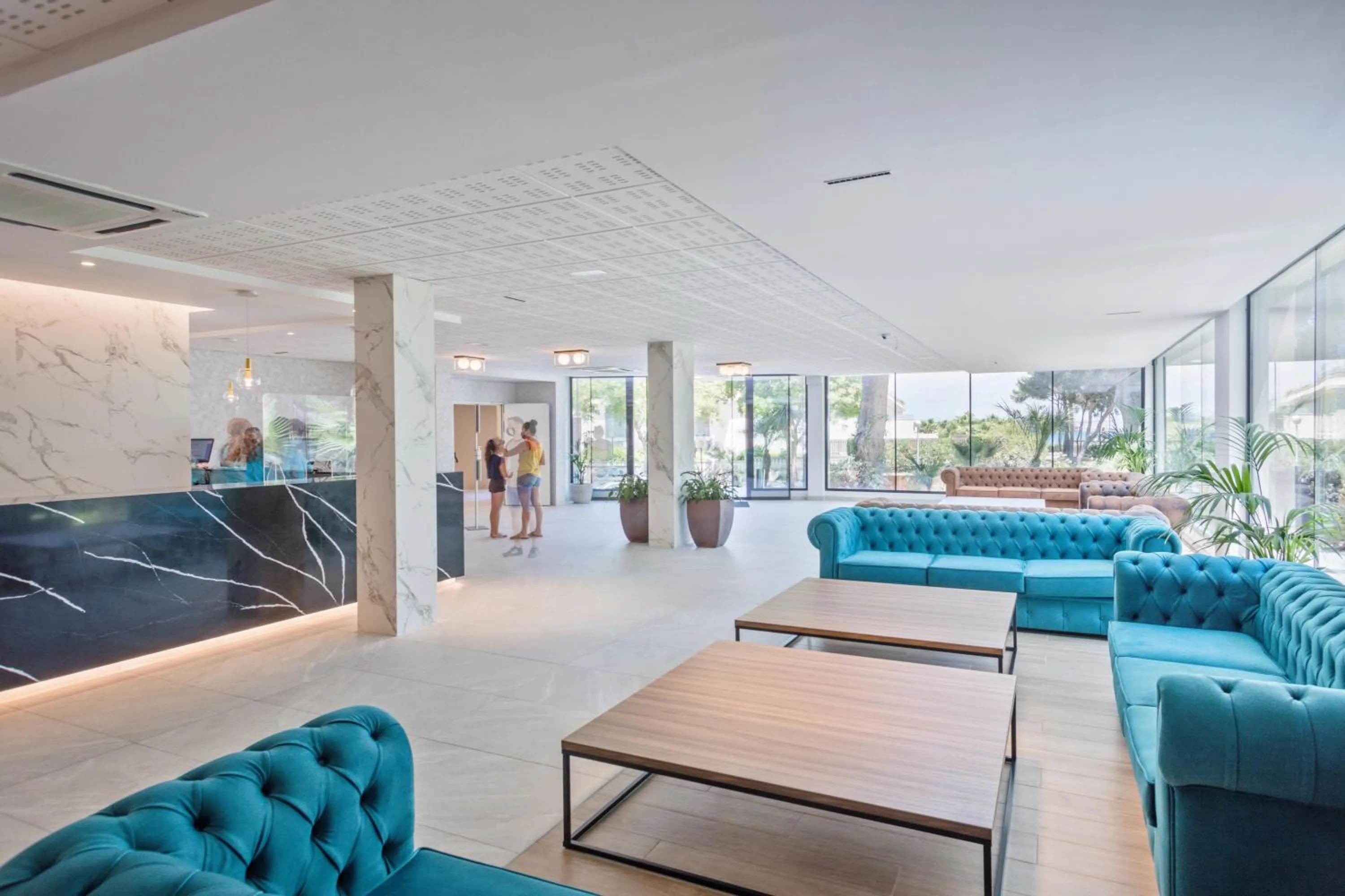 Lobby or reception in Hotel Best Sol D´Or