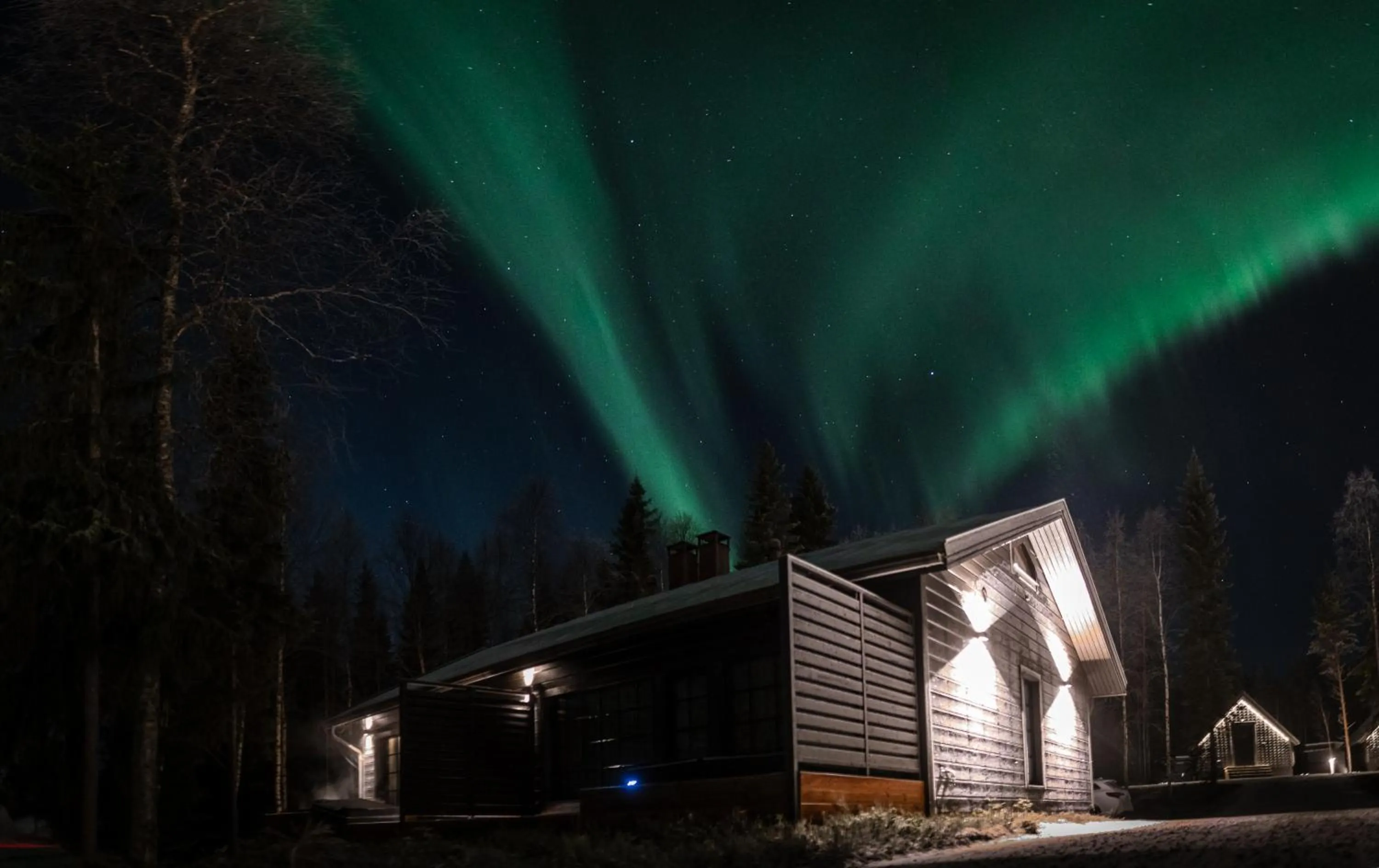 Property building in Vaattunki Wilderness Resort