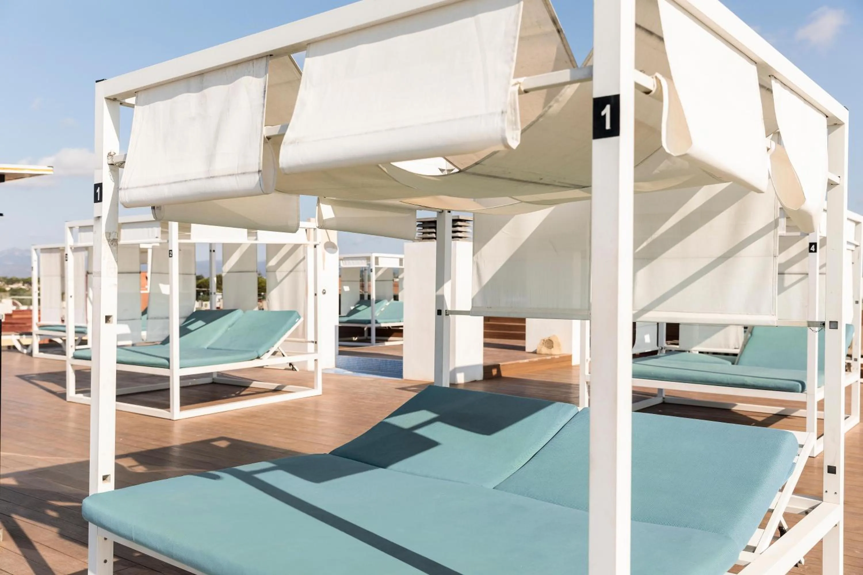 Balcony/Terrace in Hotel Best Maritim