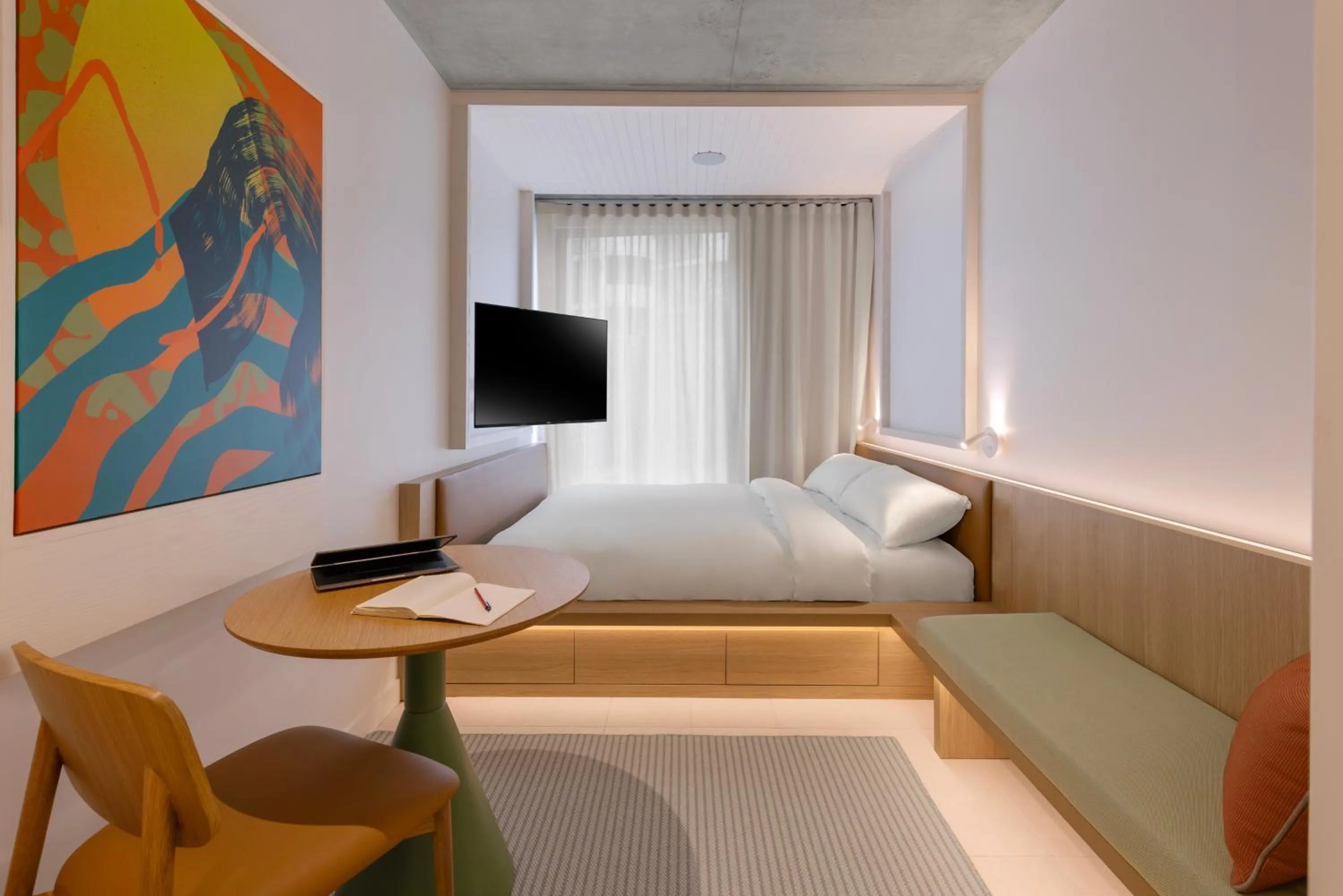 Bedroom, Bed in lyf Bondi Junction Sydney