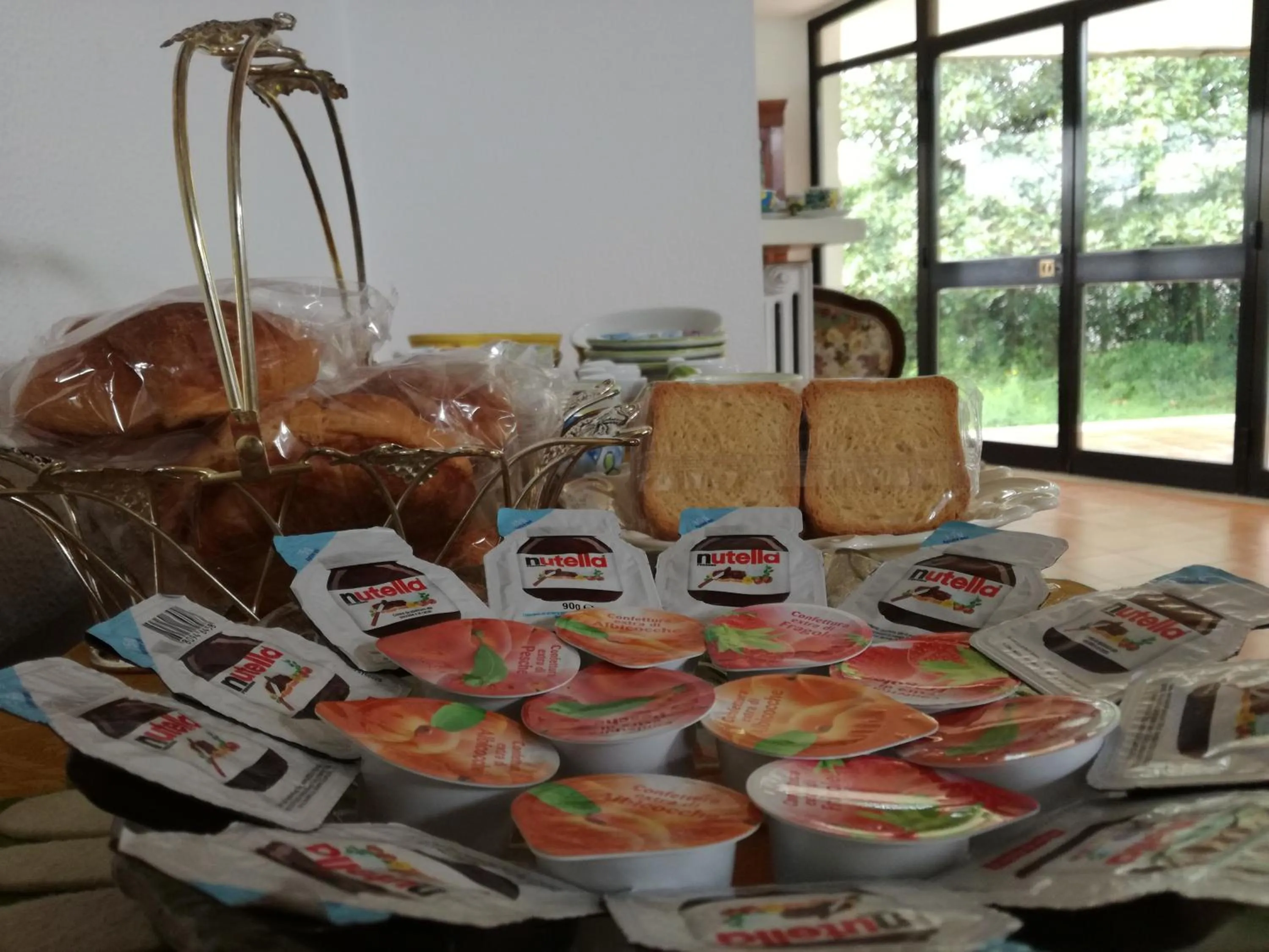 Breakfast in B&B Villa Napoli