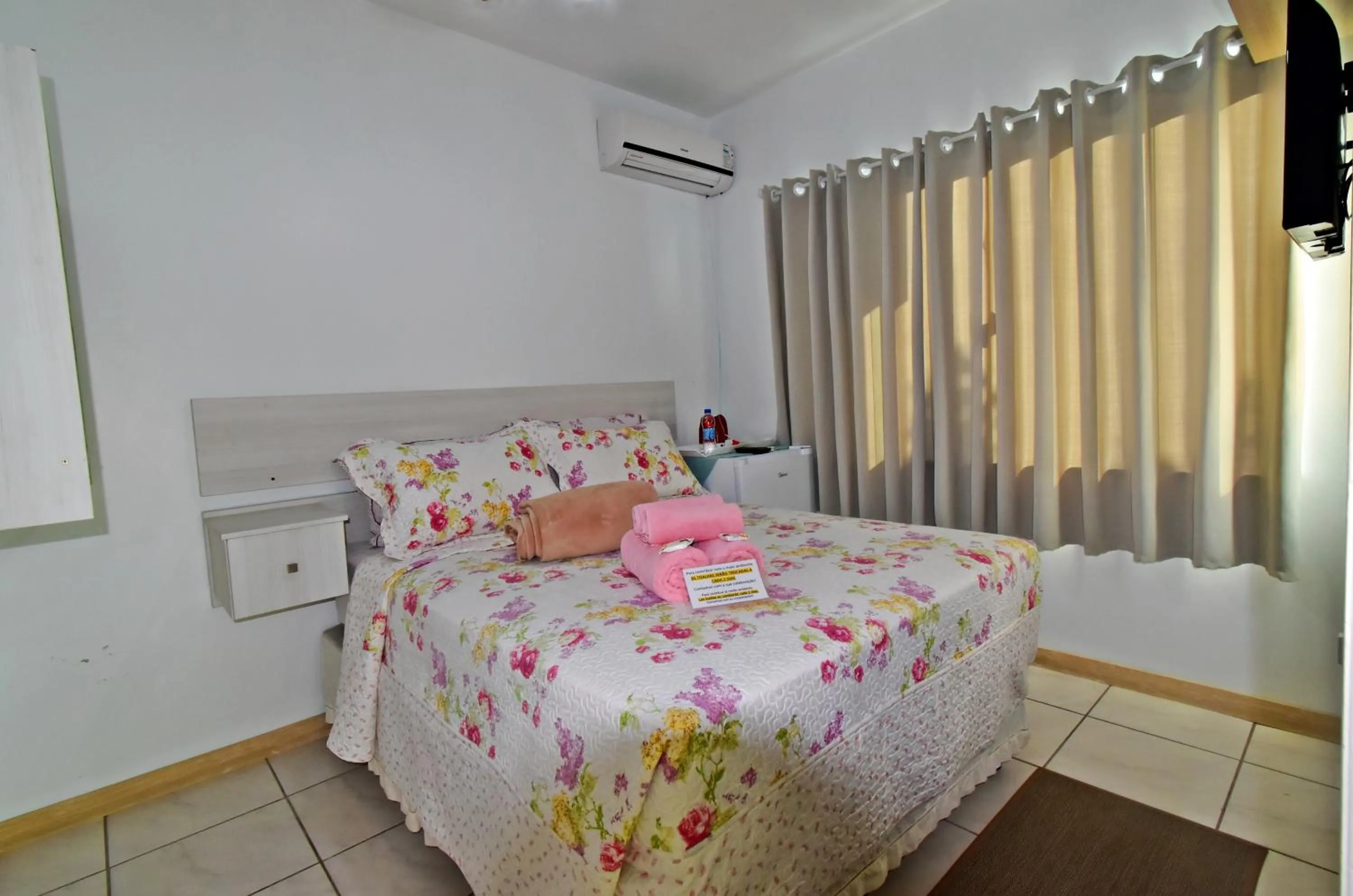 Bedroom, Bed in Pousada Enseada dos Golfinhos