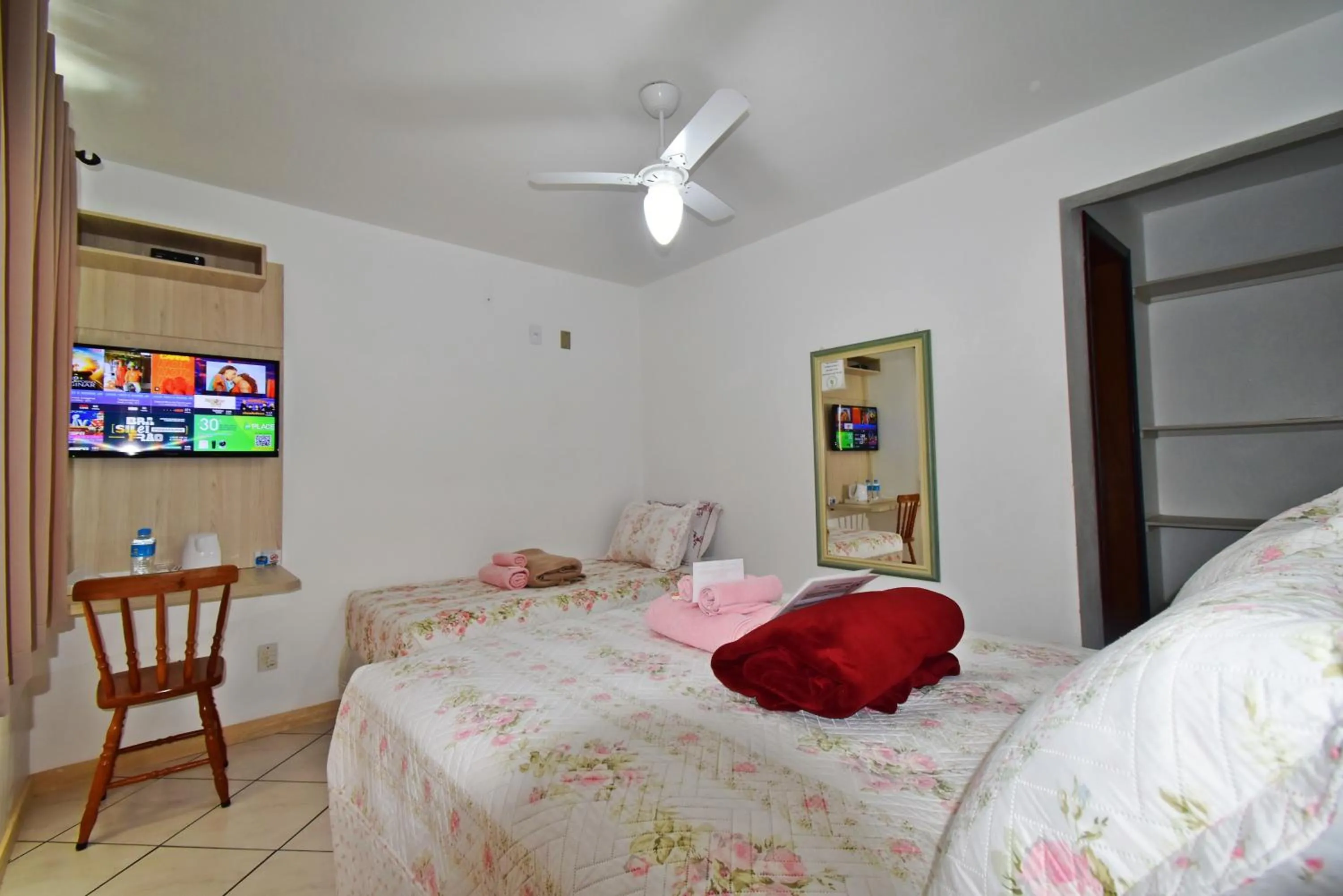 Bed in Pousada Enseada dos Golfinhos