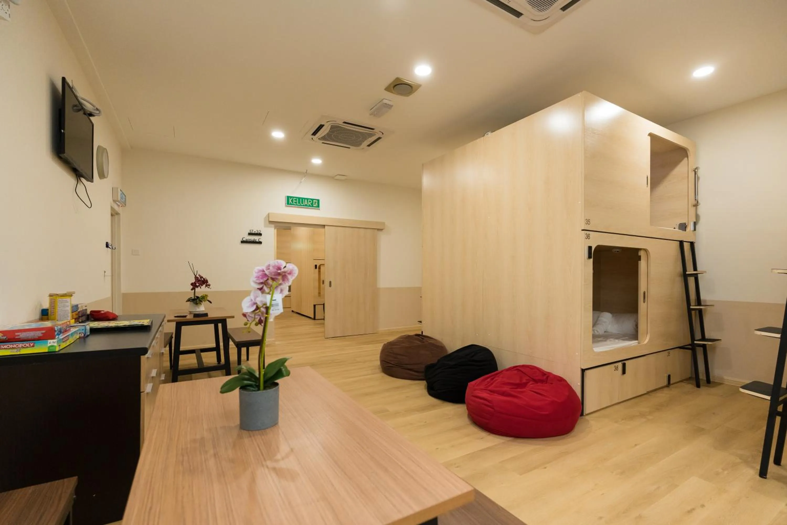 Seating area in LumaNest Senawang